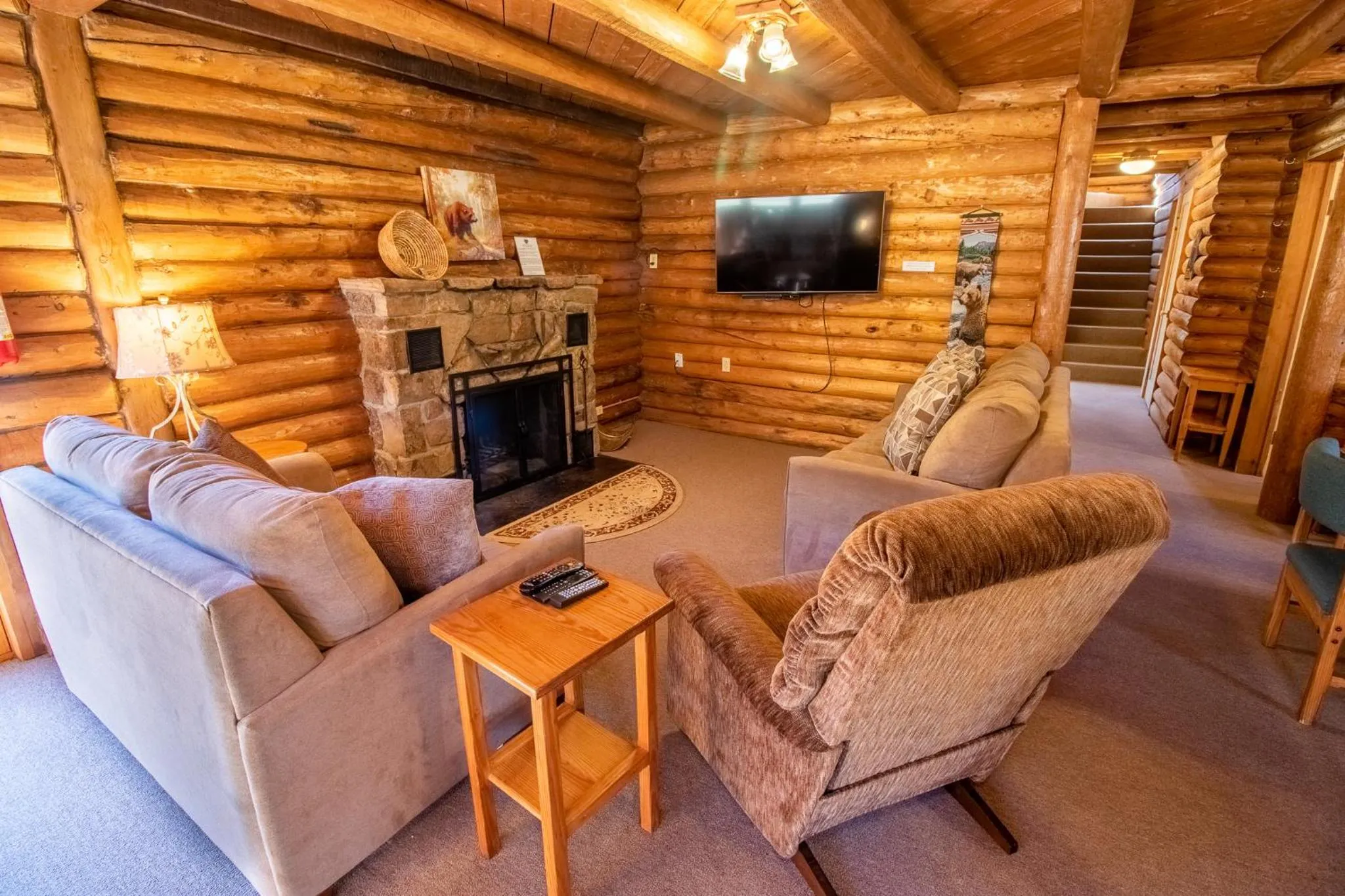 TV and multimedia in Castle Mountain Lodge