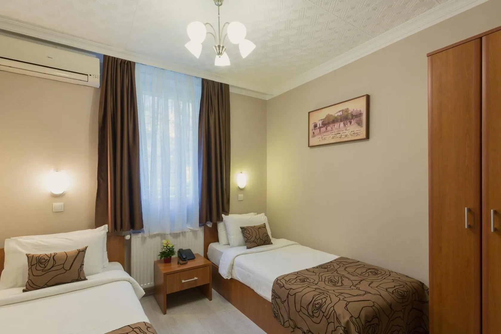 Photo of the whole room, Bed in Belgrade City Hotel