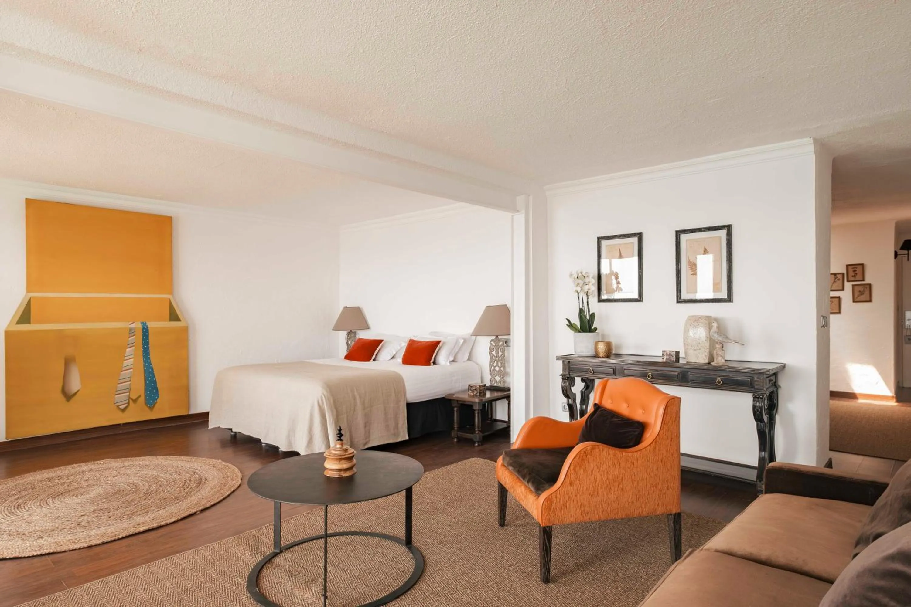 Living room in Surplage Hôtel Cavalière