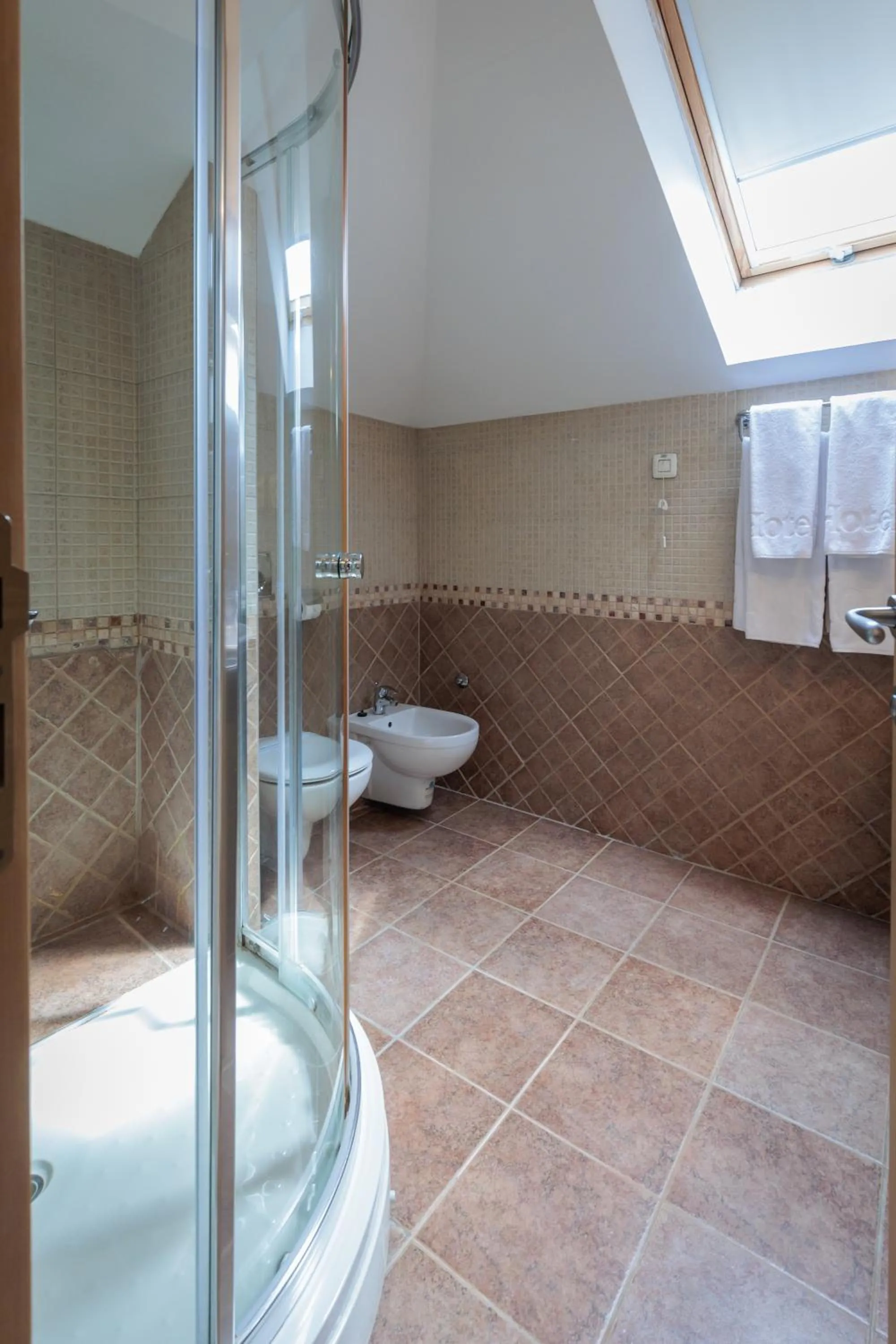 Bathroom in Euro Garni Hotel