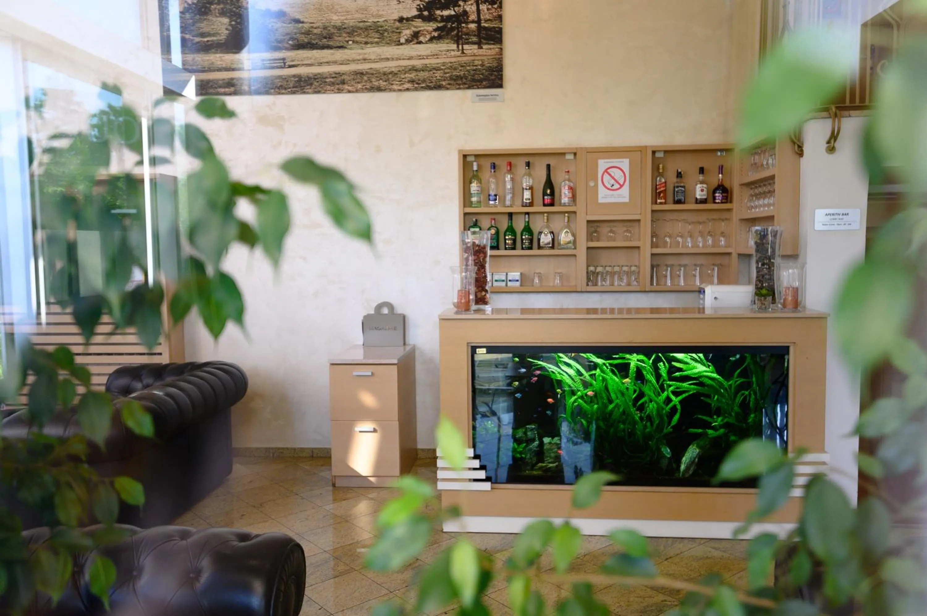 Lobby or reception in Euro Garni Hotel