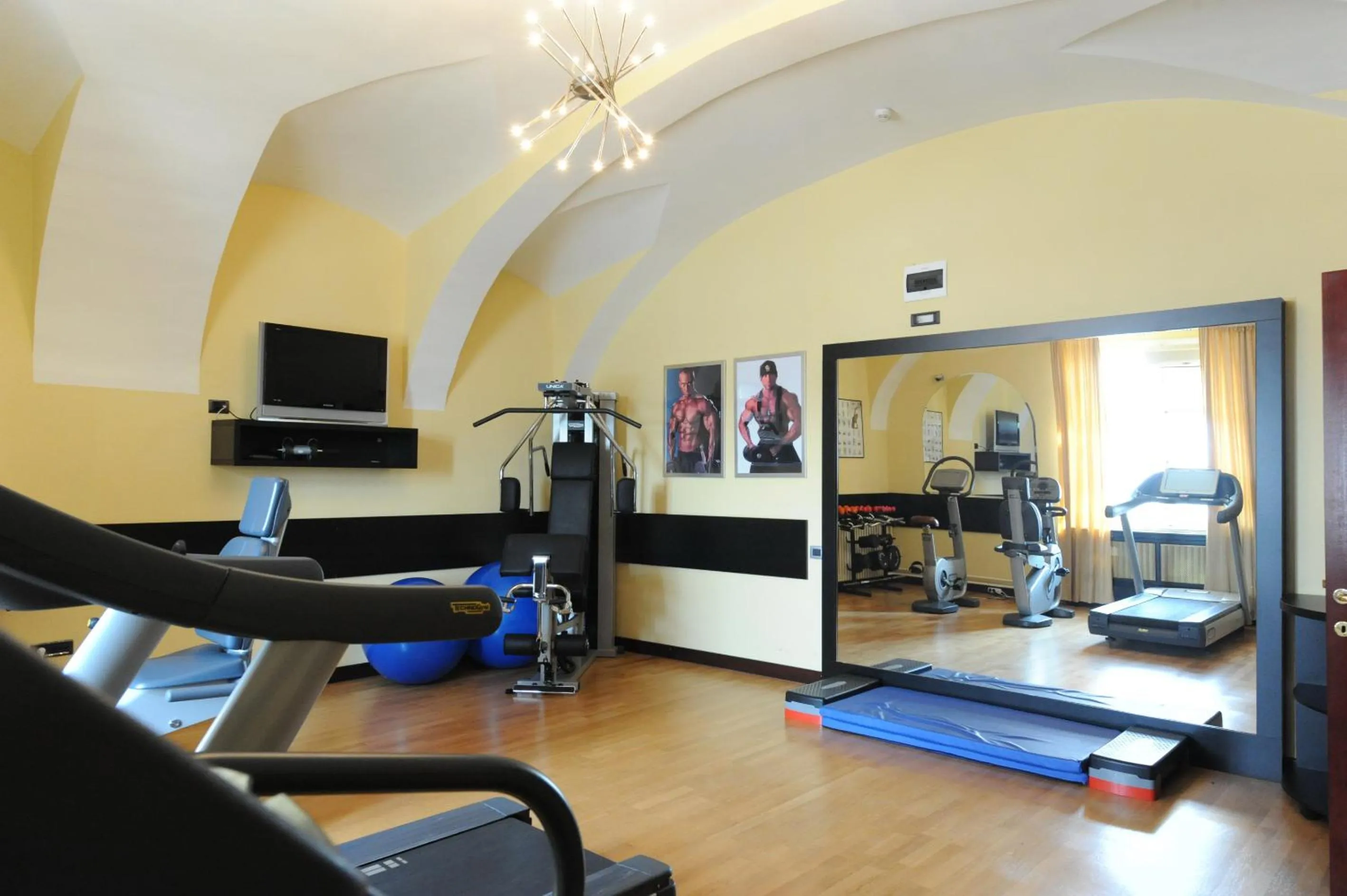 Fitness centre/facilities in Hotel Leopold I