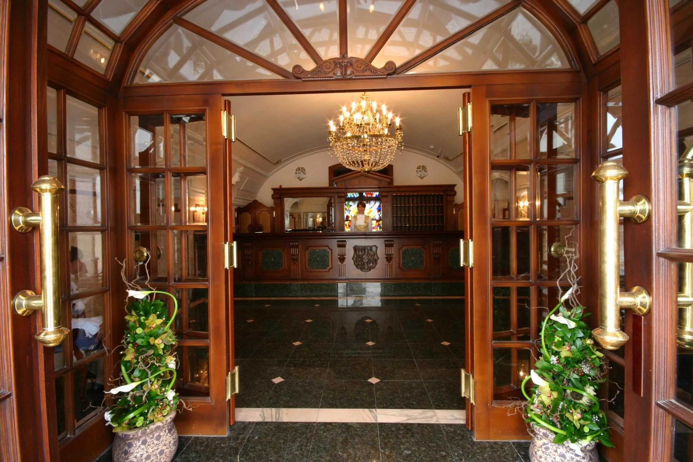 Facade/entrance in Hotel Leopold I