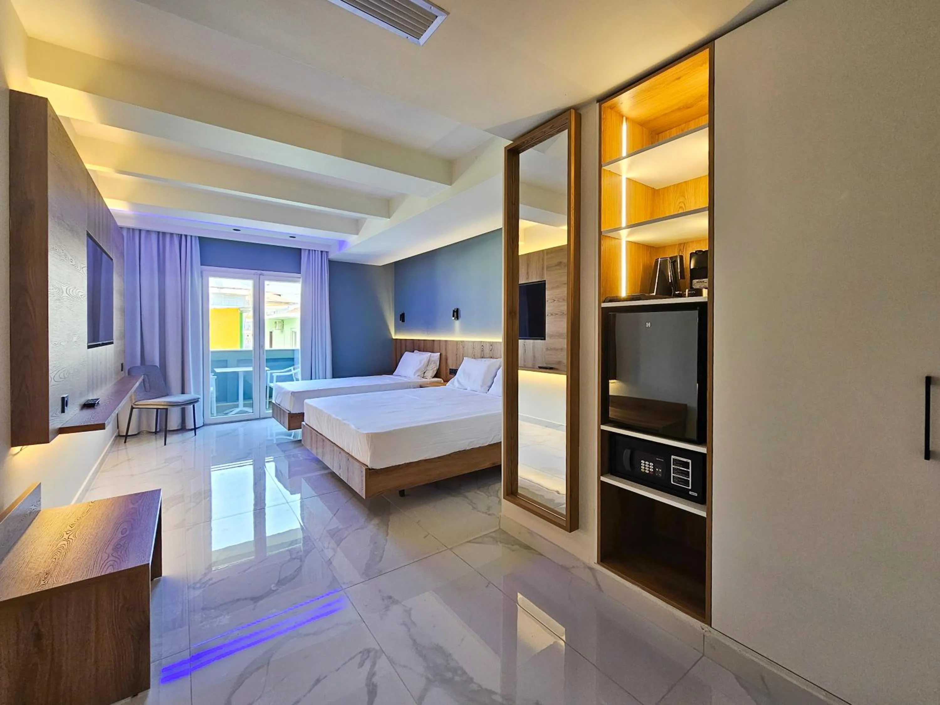 View (from property/room), Bed in AKTEON GIRNI