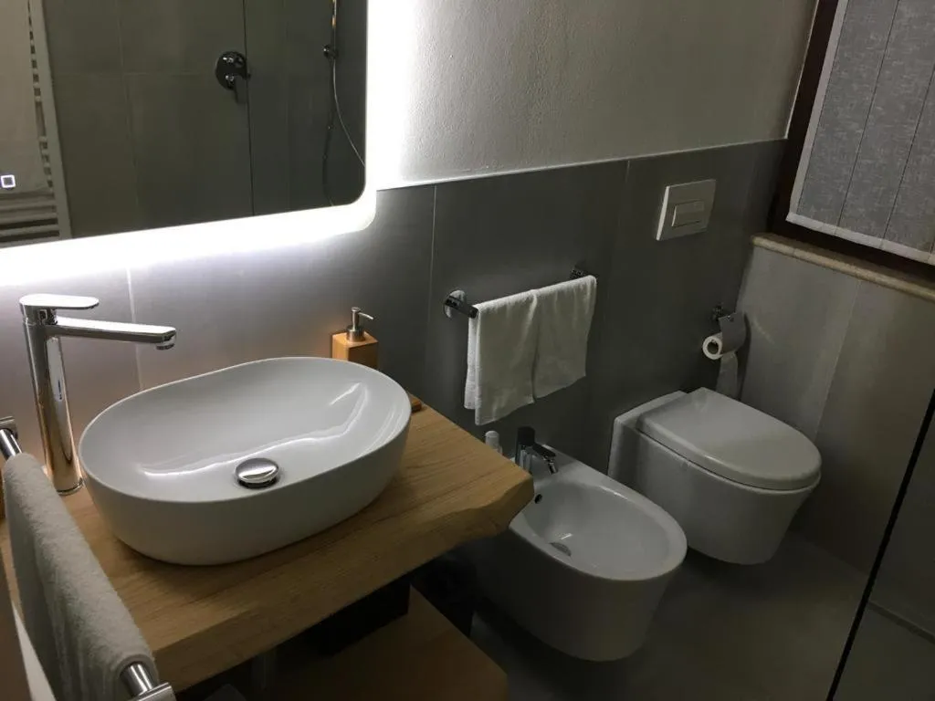 Bathroom in B&B Il Fienile