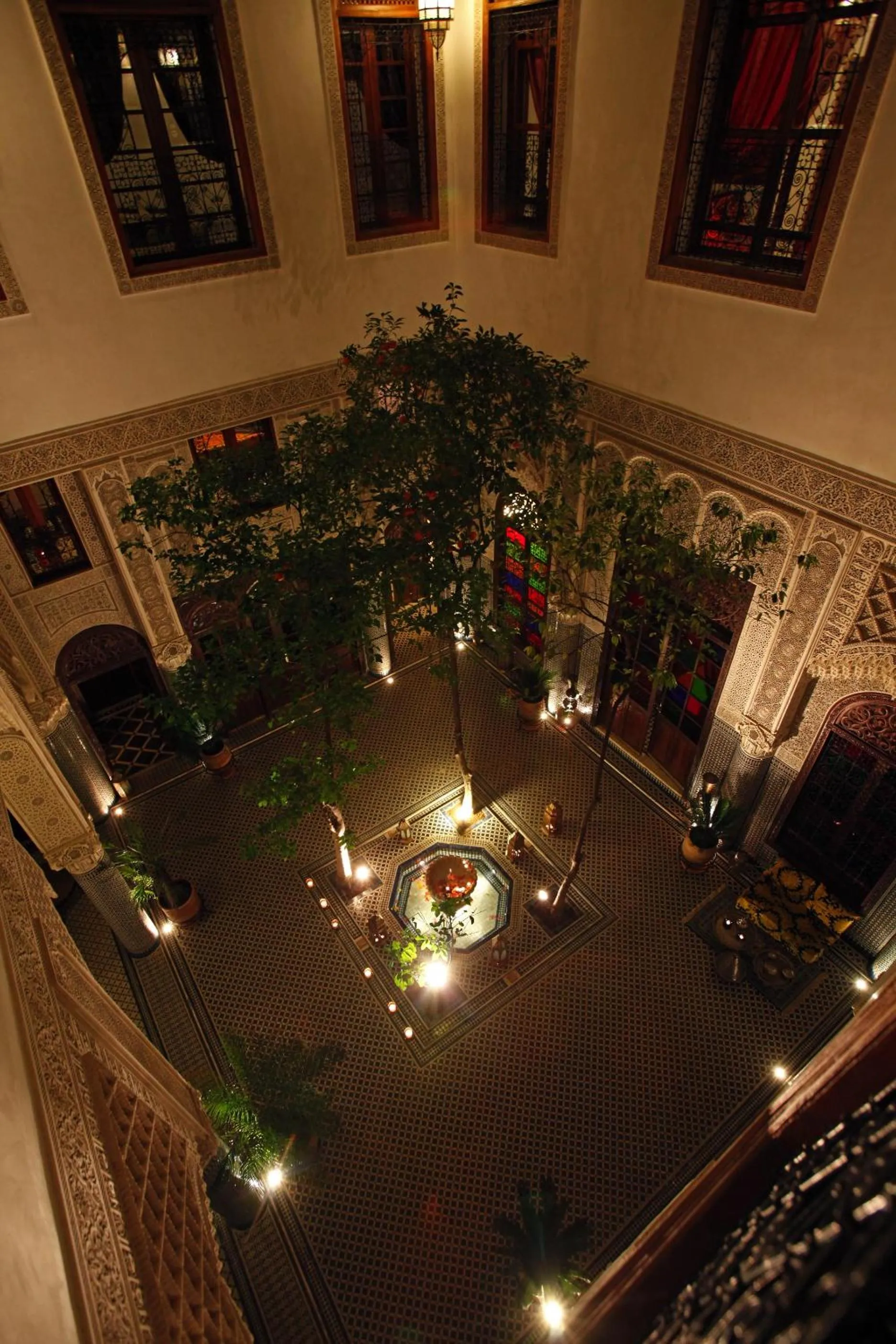 Communal lounge/ TV room in Riad Alya