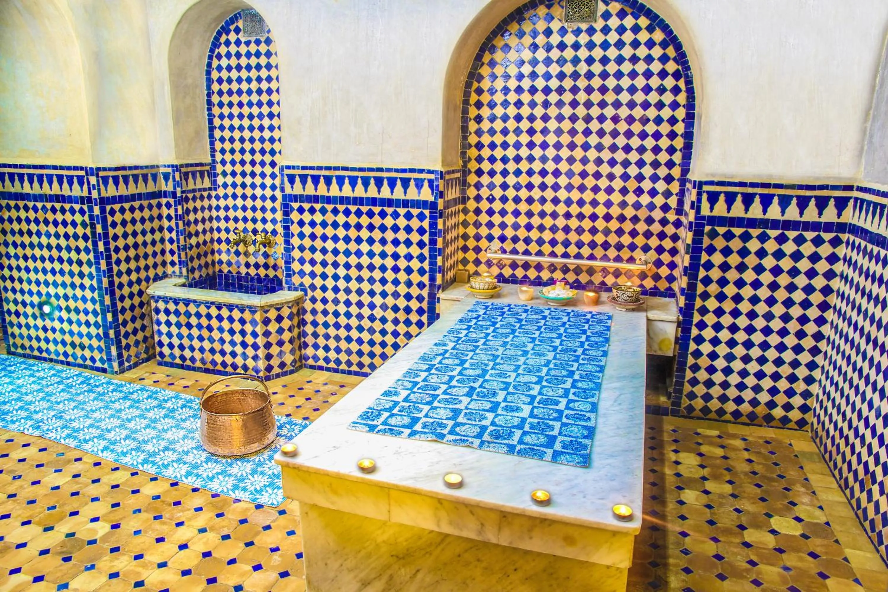 Steam room in Riad Alya