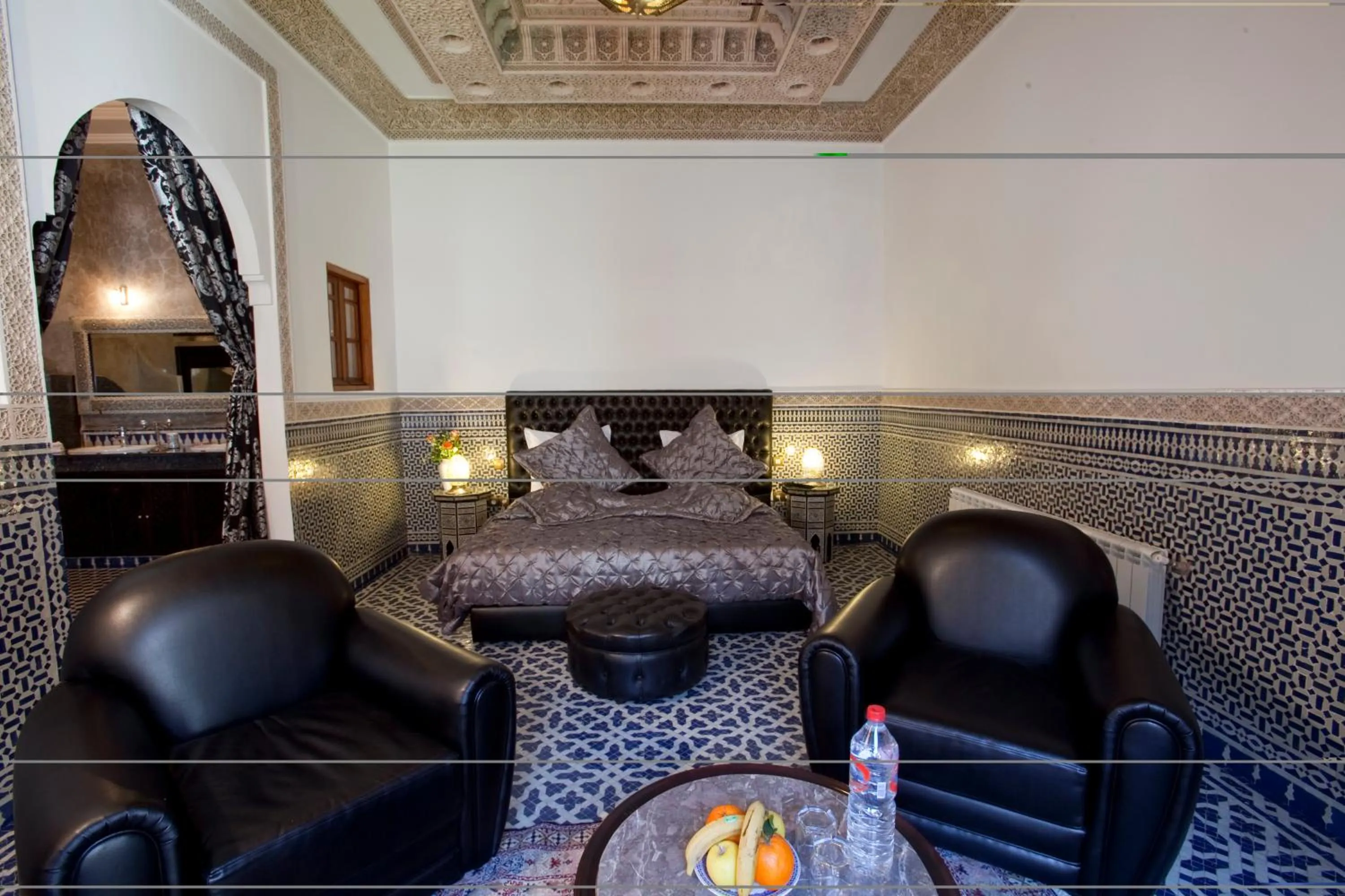 Bed in Riad Alya