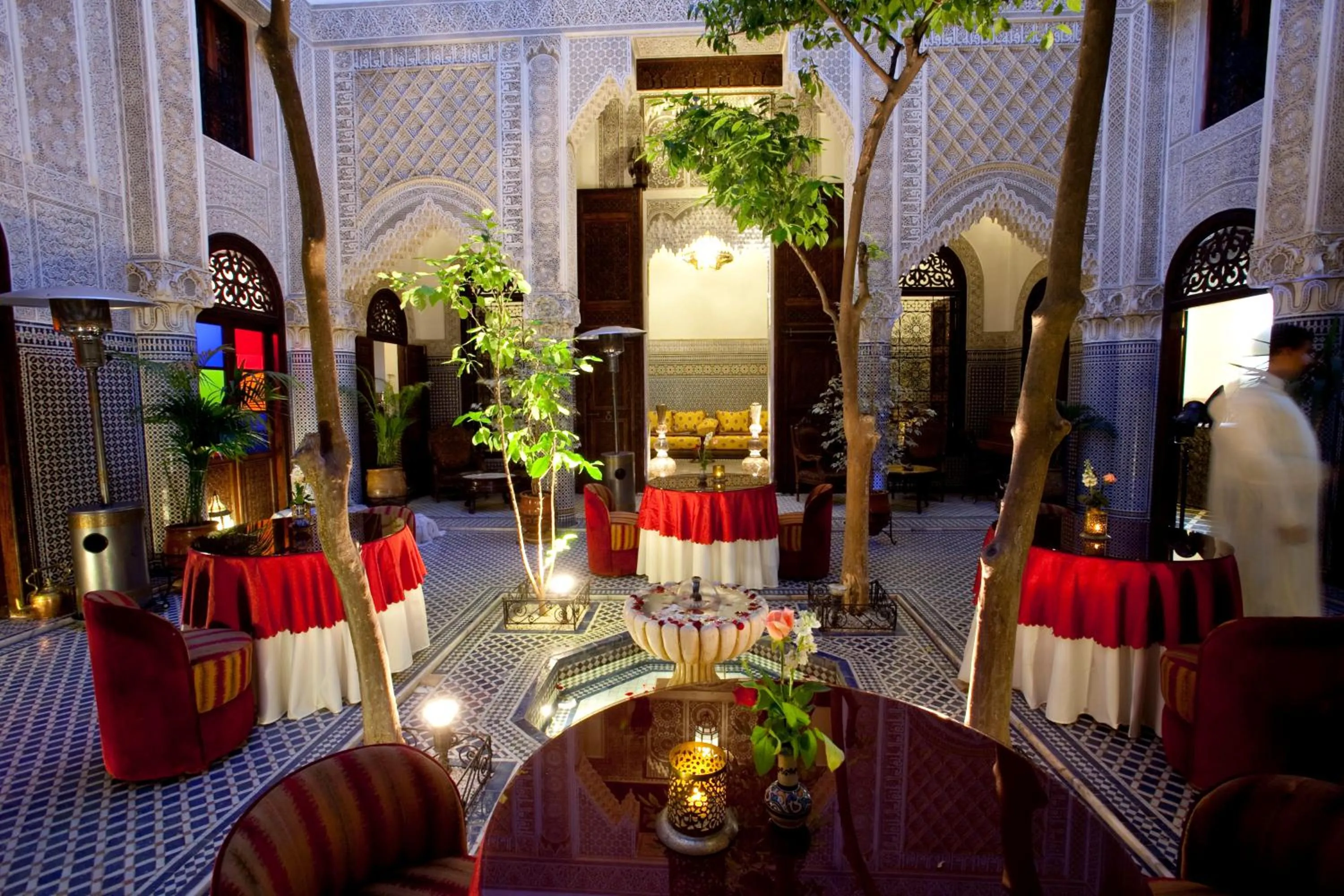 Communal lounge/ TV room in Riad Alya