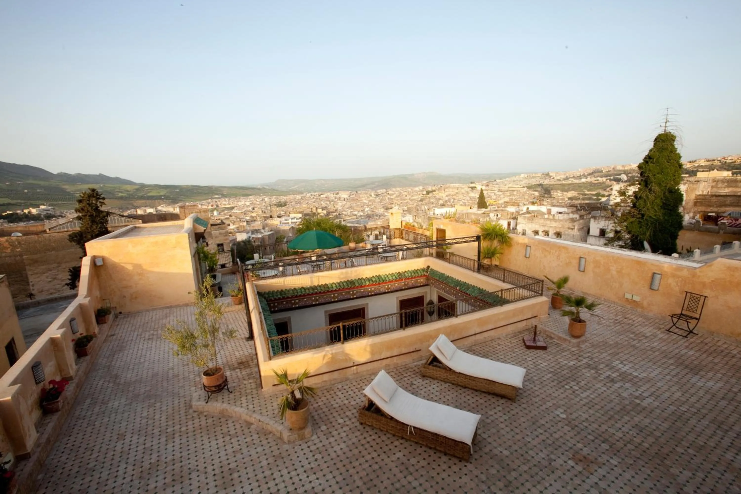 Balcony/Terrace in Riad Alya
