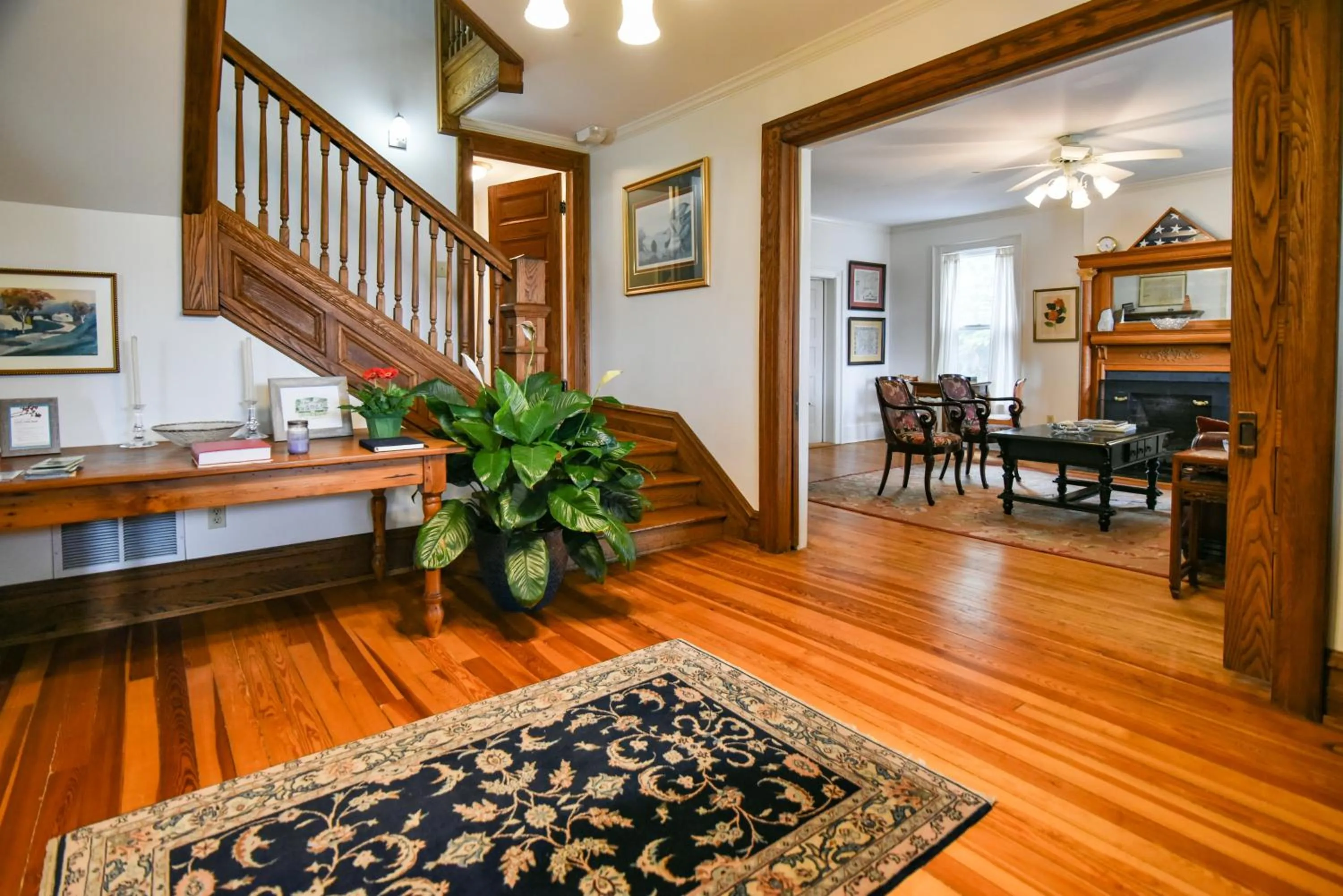 Living room in Love Lane Bed & Breakfast