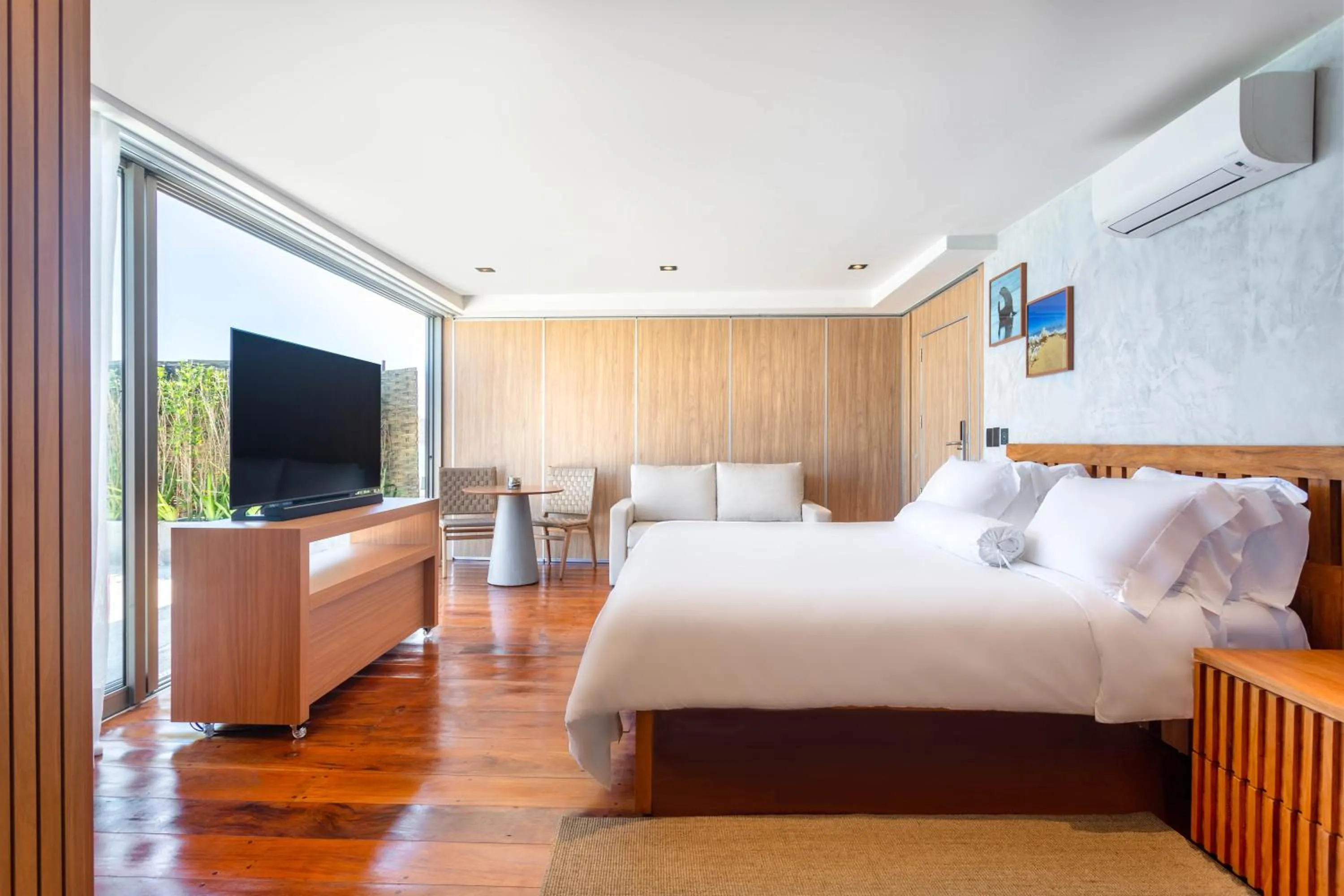 Bed in Duke Beach Hotel Maresias