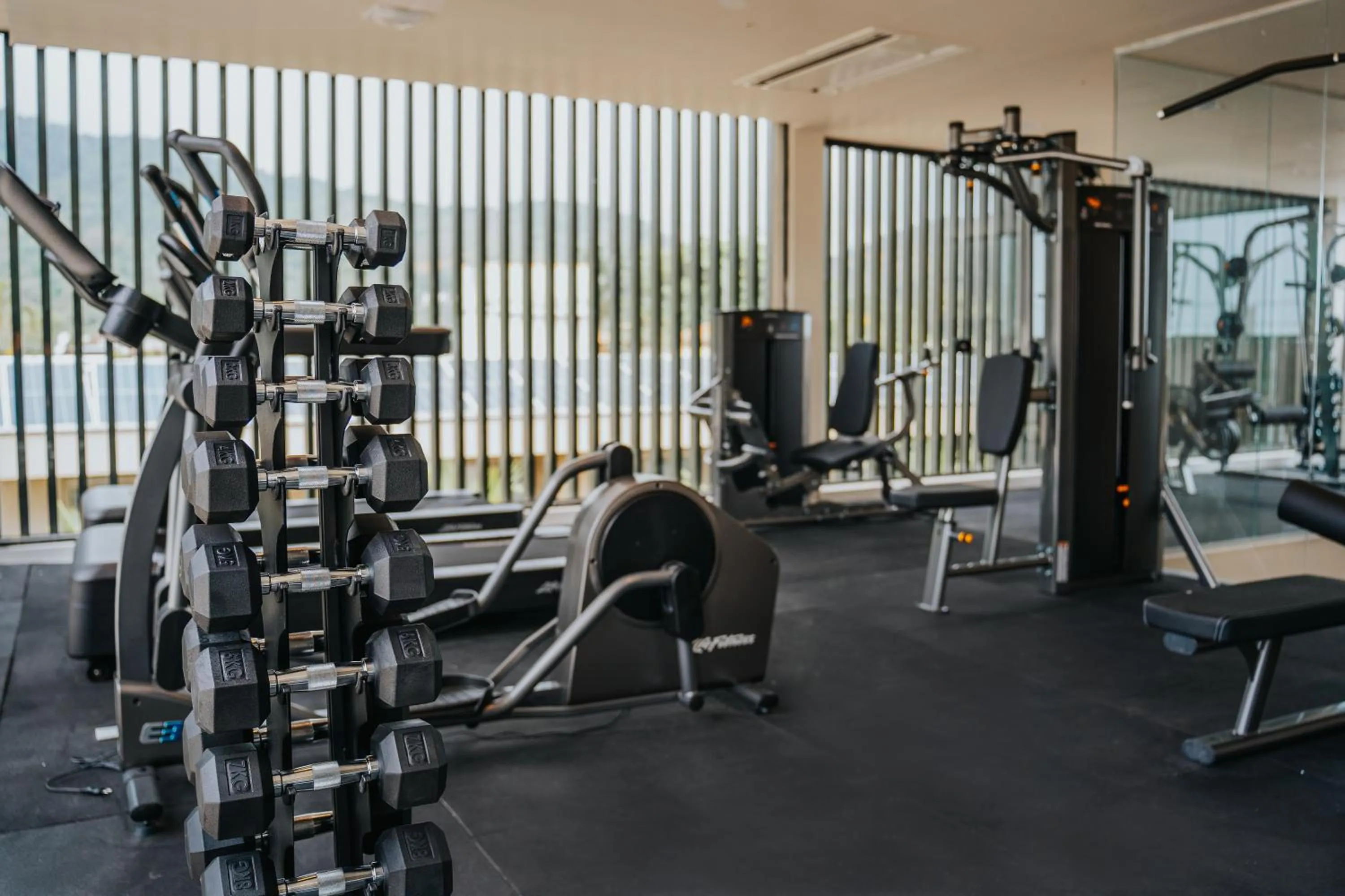 Fitness centre/facilities in Duke Beach Hotel Maresias