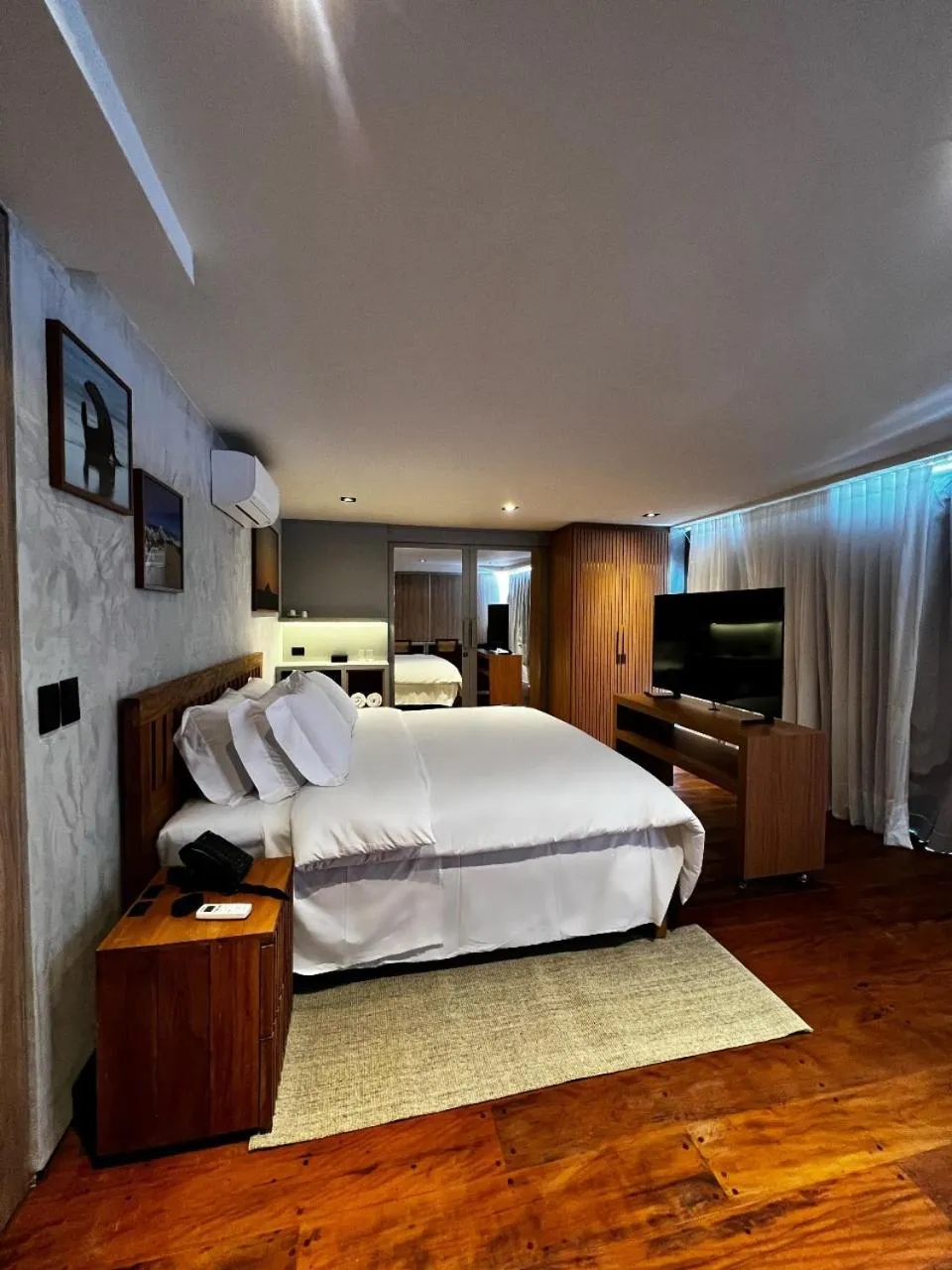 Bed in Duke Beach Hotel Maresias