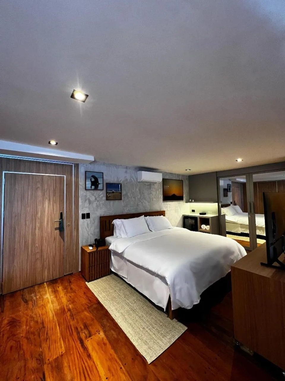 Bed in Duke Beach Hotel Maresias