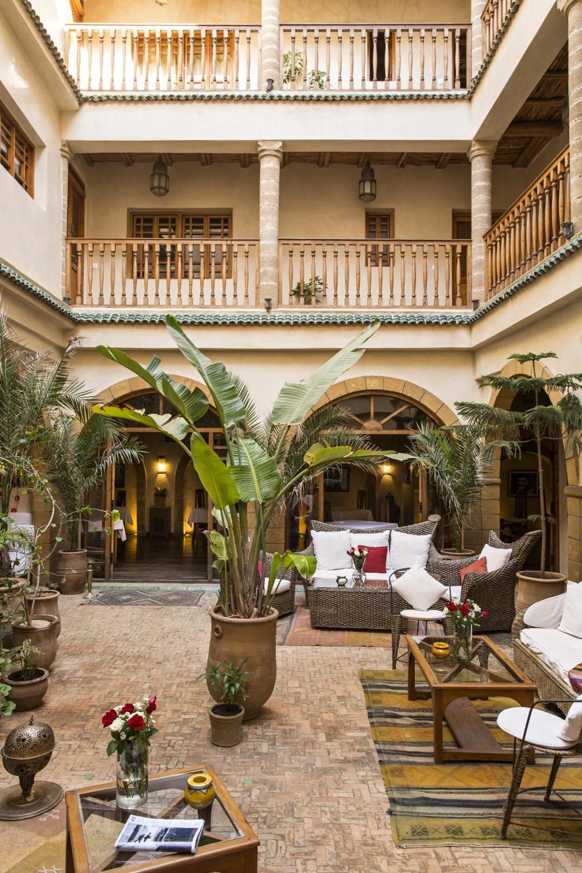 Patio in Riad Chbanate