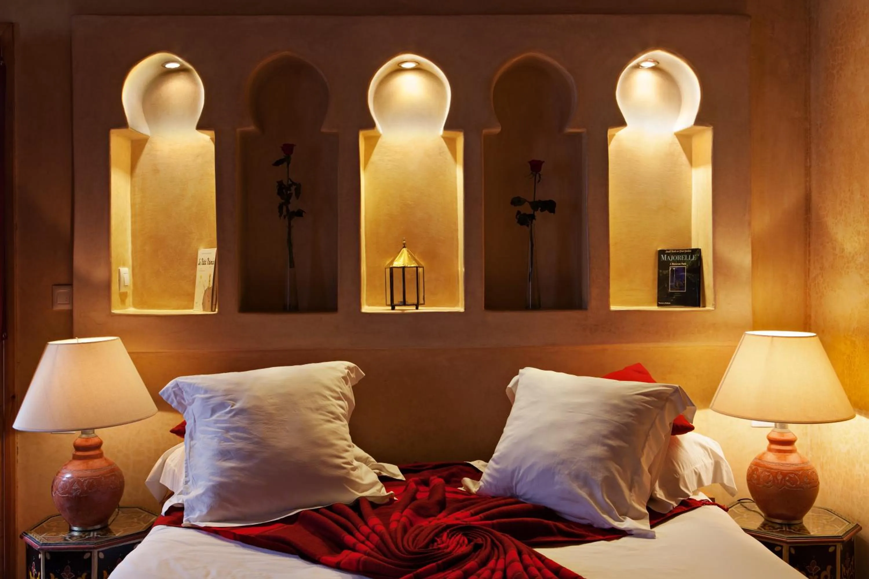 Bed in Riad Chbanate