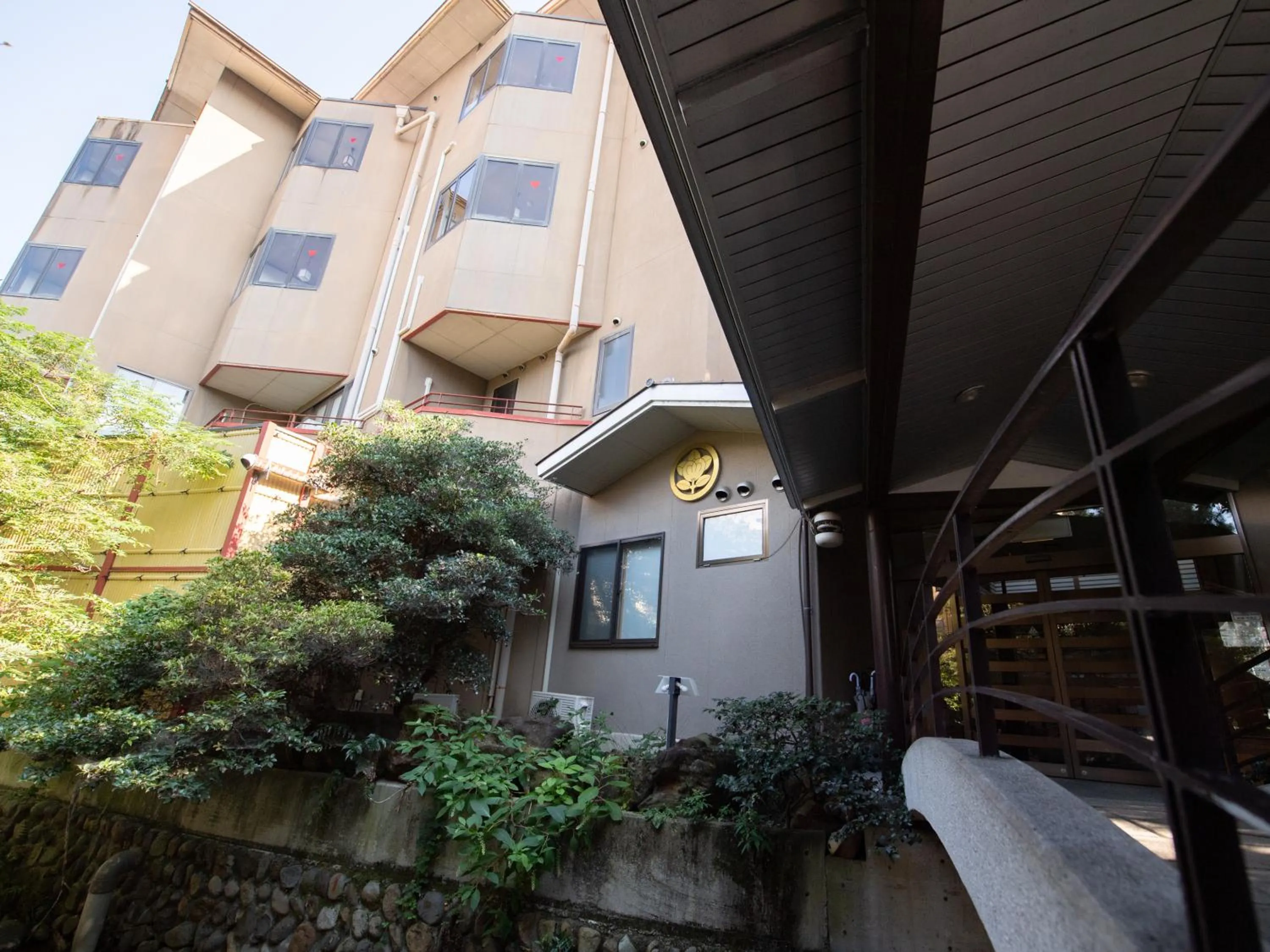 Property building in Sakura no Yakata Hotel