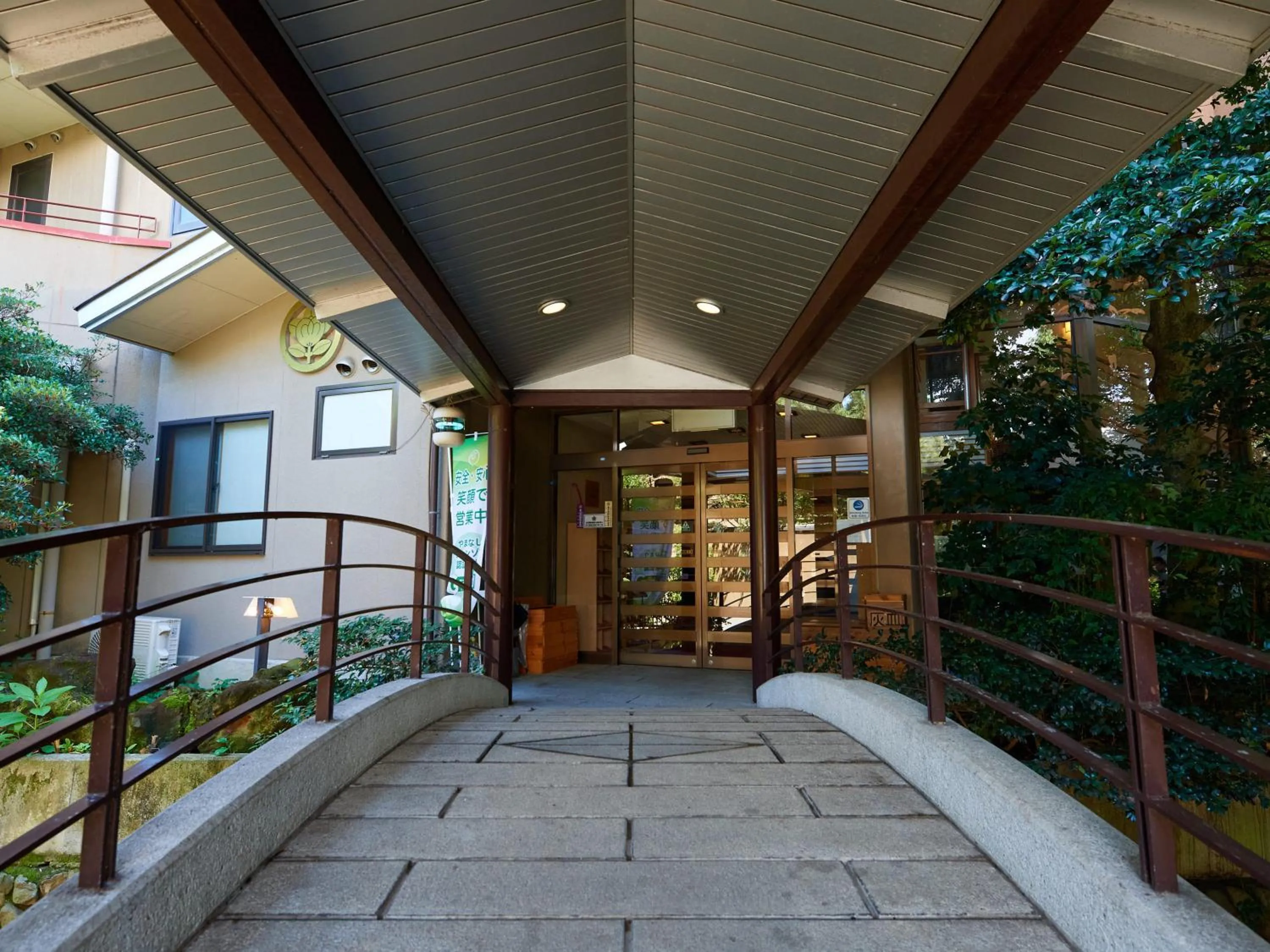 Property building in Sakura no Yakata Hotel