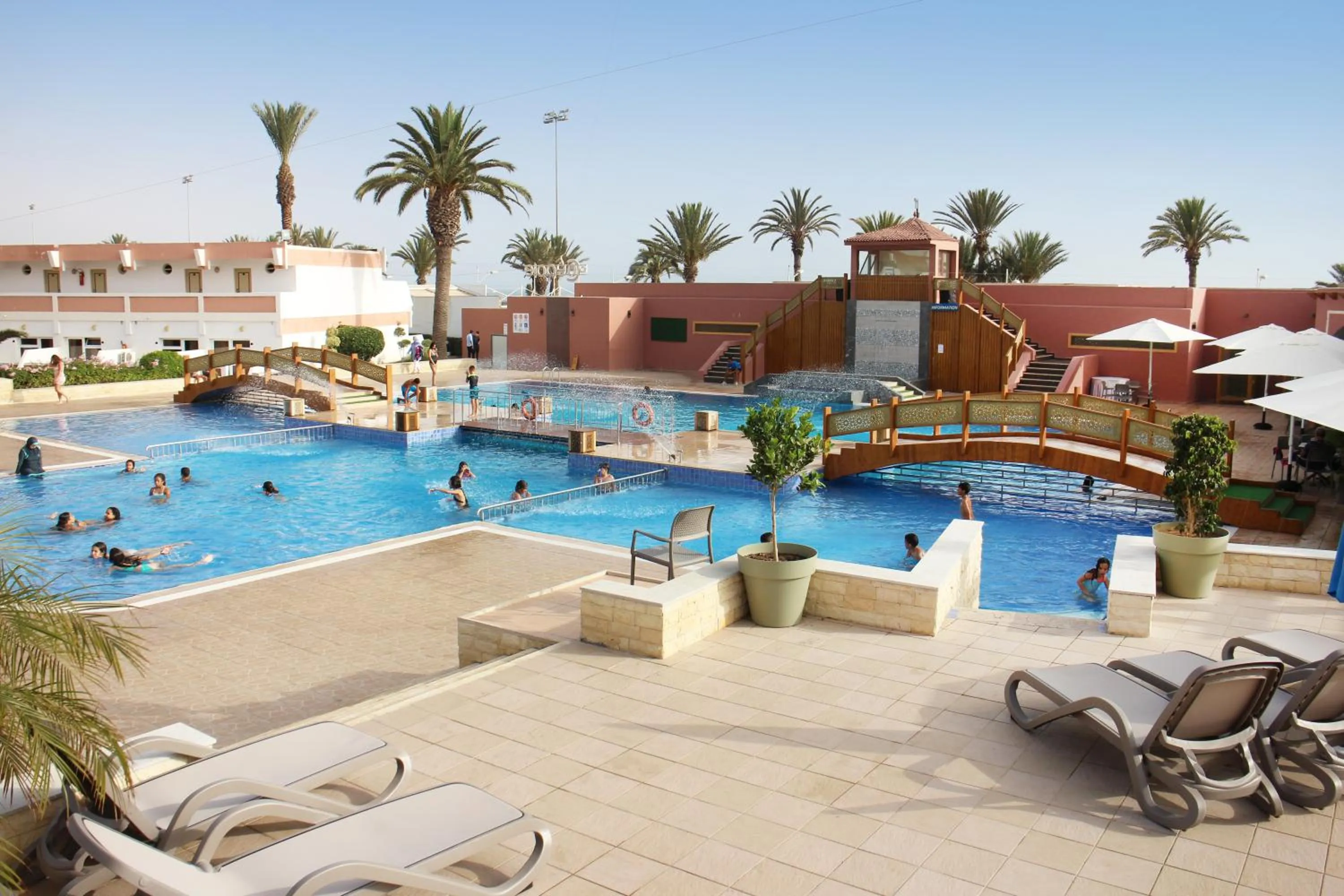 Swimming pool in Hotel Club Almoggar Garden Beach
