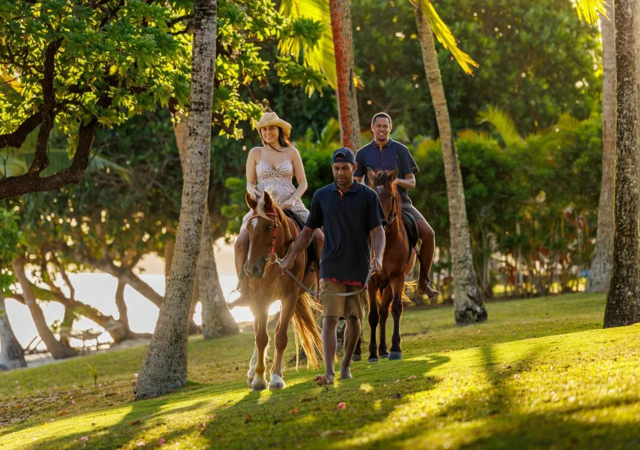 Horse-riding in Shangri-La Yanuca Island, Fiji