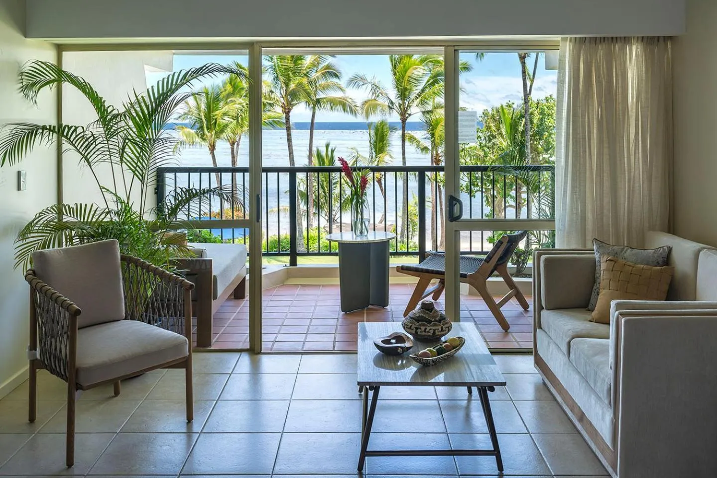 Balcony/Terrace in Shangri-La Yanuca Island, Fiji