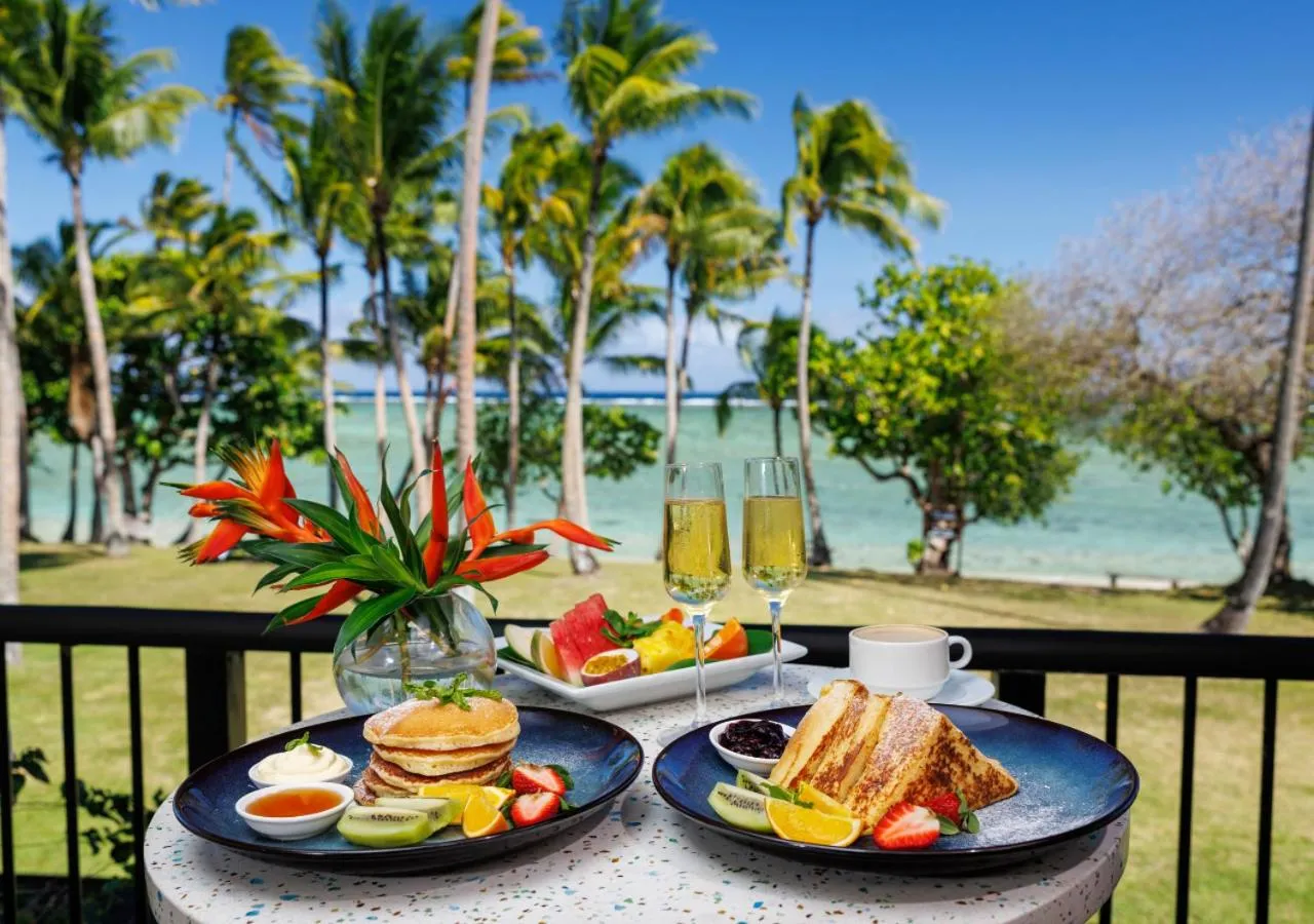 Food close-up in Shangri-La Yanuca Island, Fiji