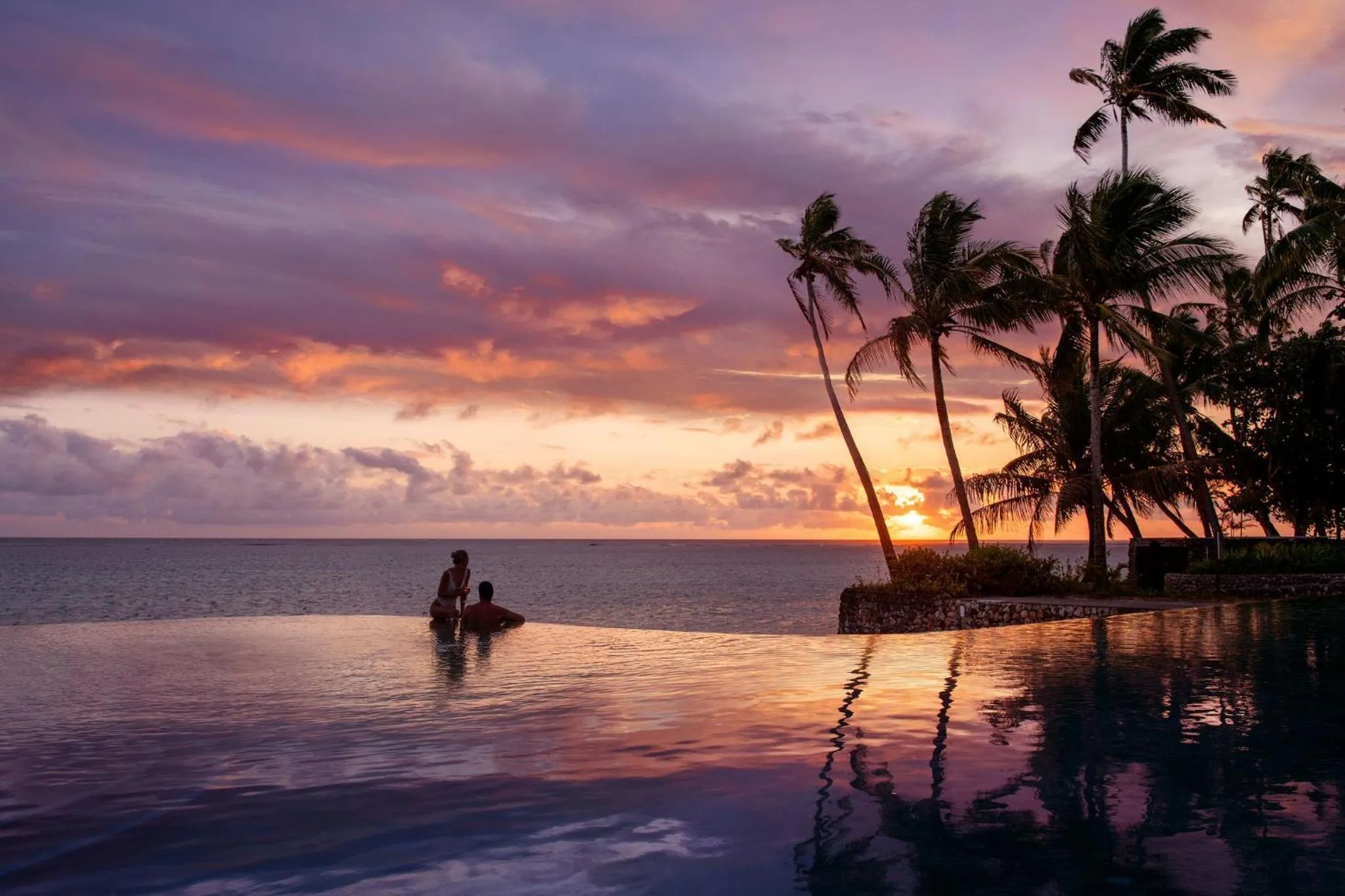Natural landscape in Shangri-La Yanuca Island, Fiji