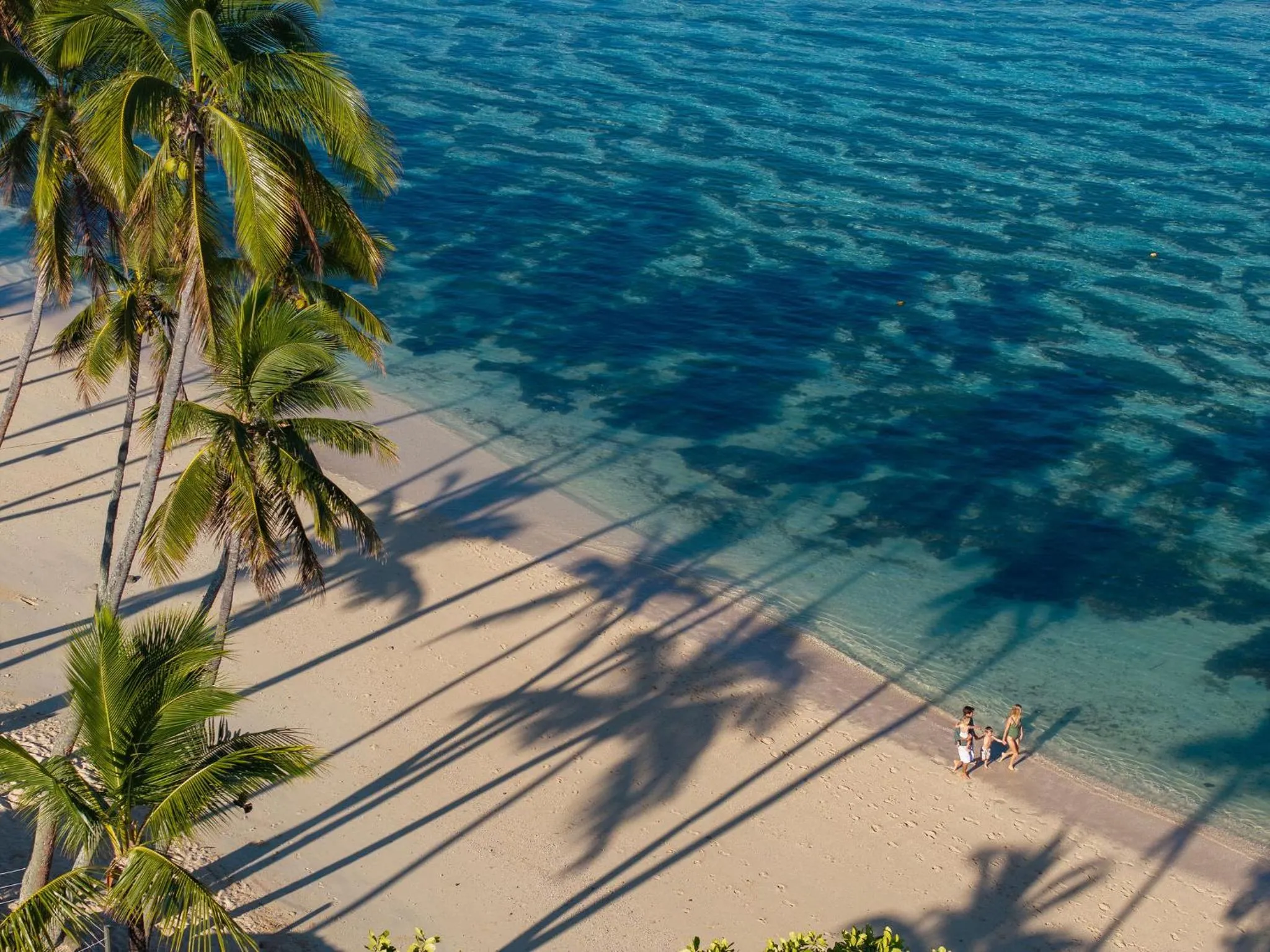 Beach in Shangri-La Yanuca Island, Fiji