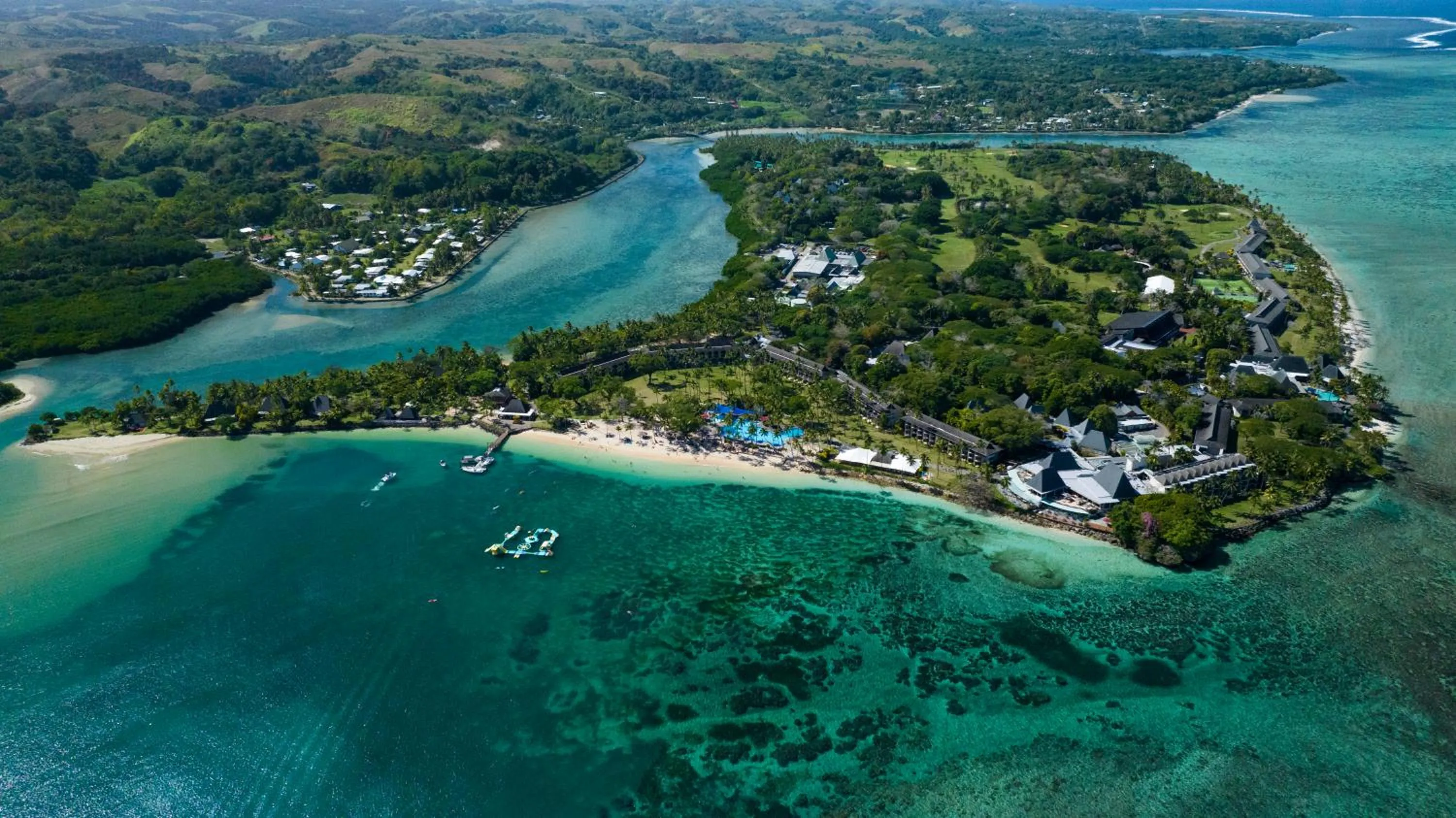 View (from property/room) in Shangri-La Yanuca Island, Fiji