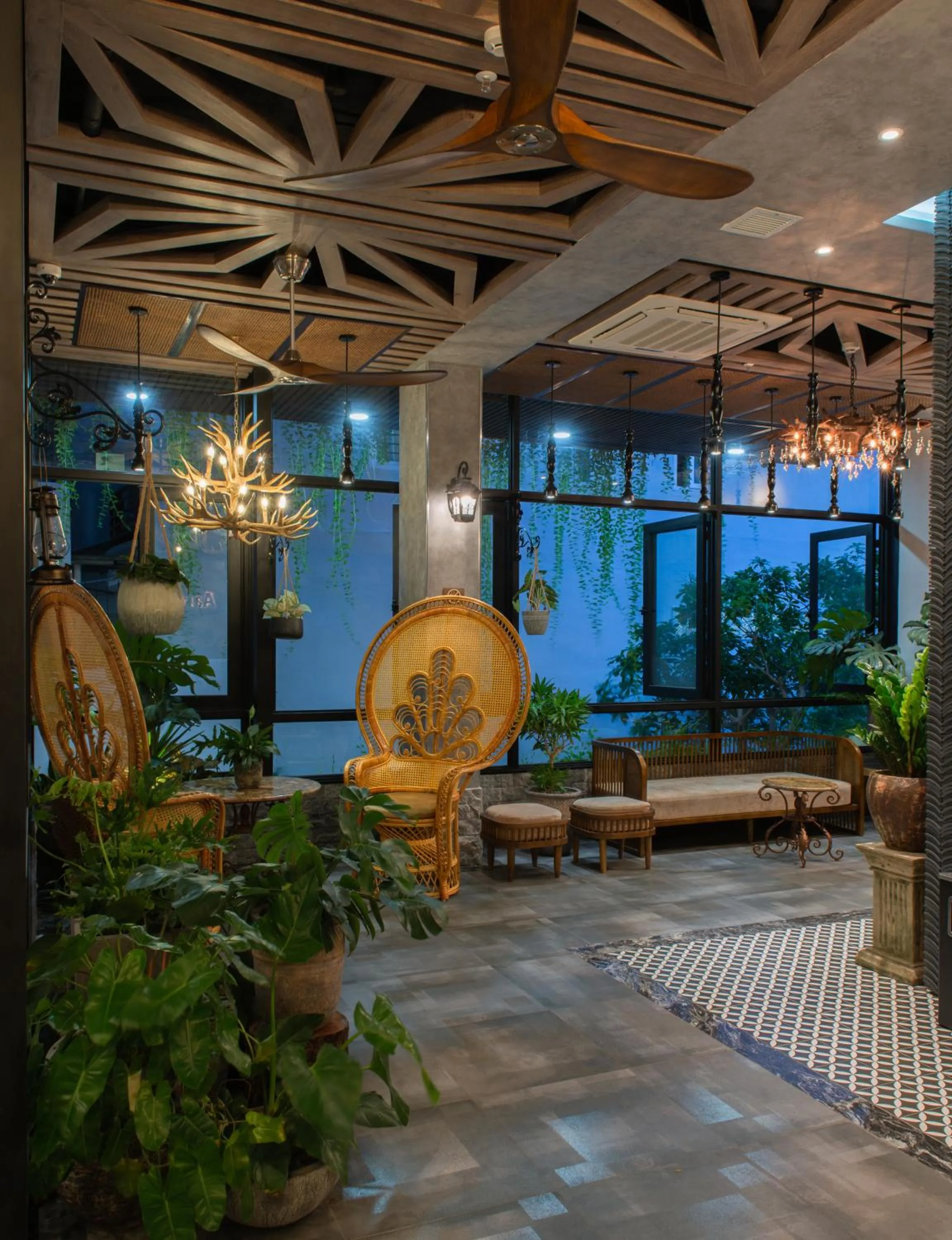 Garden in Aaron Boutique Hotel