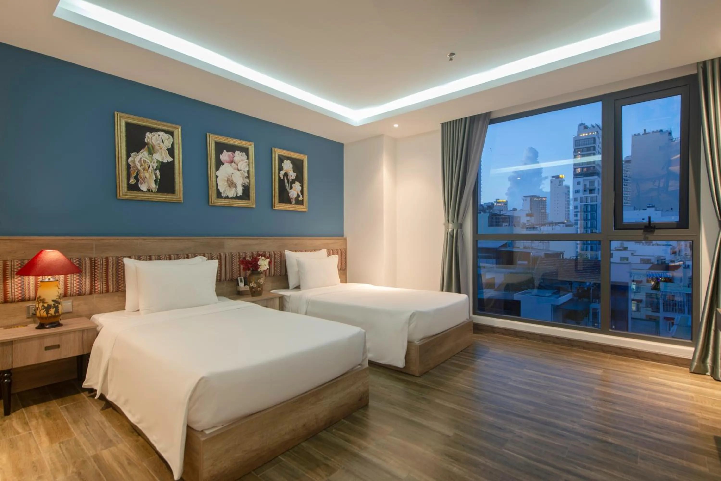 Bed in Aaron Boutique Hotel