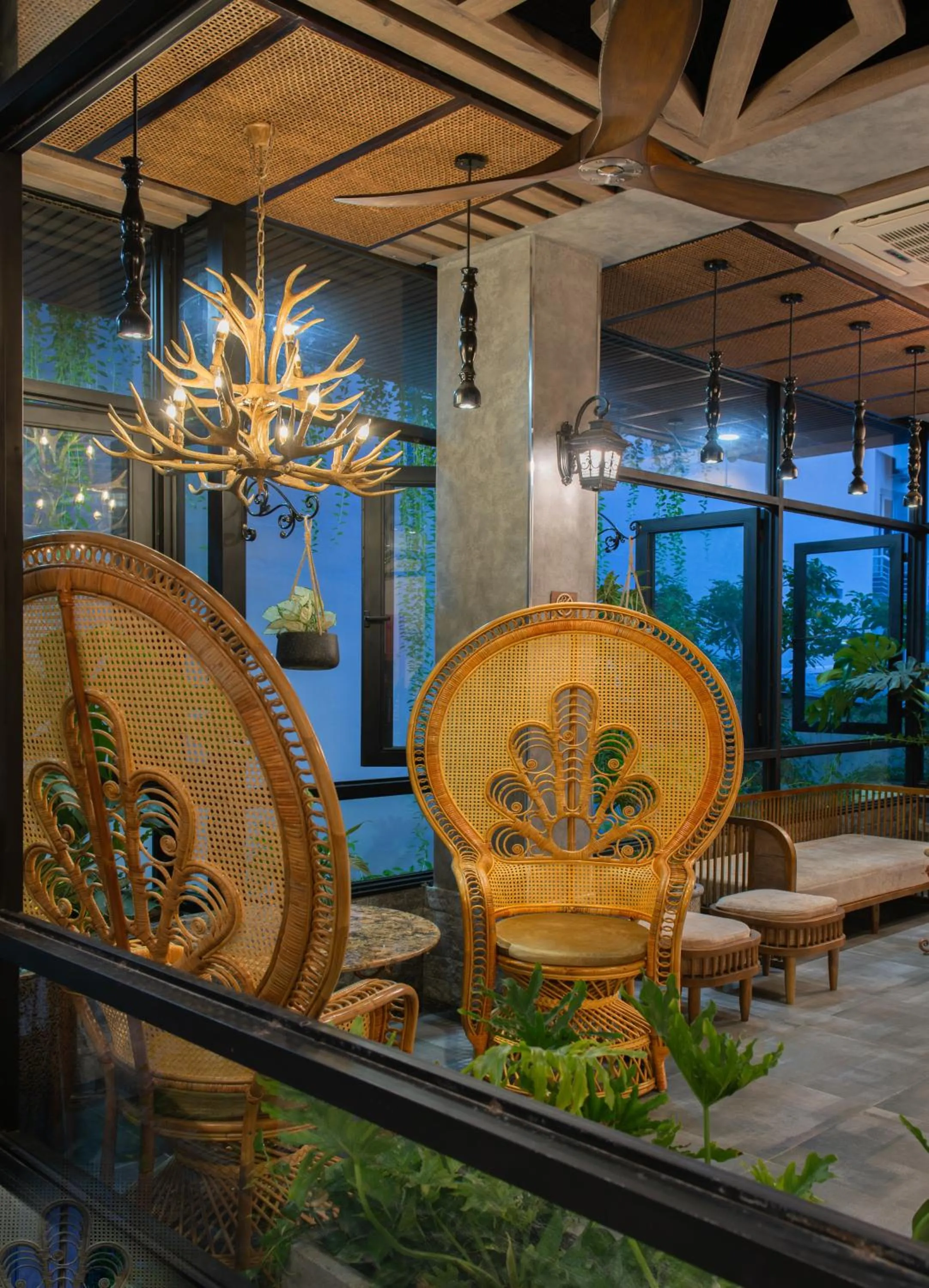 Lobby or reception in Aaron Boutique Hotel