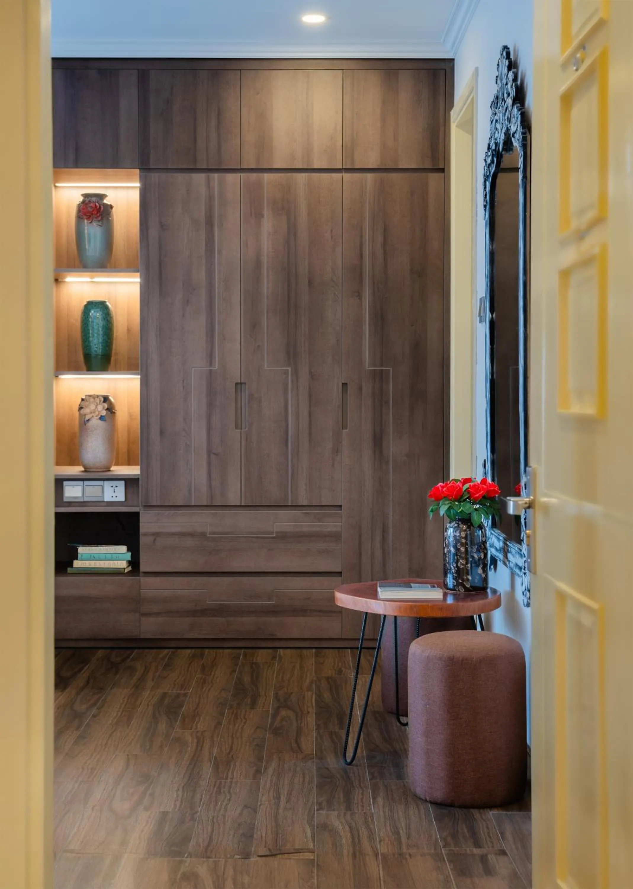 Seating area in Aaron Boutique Hotel