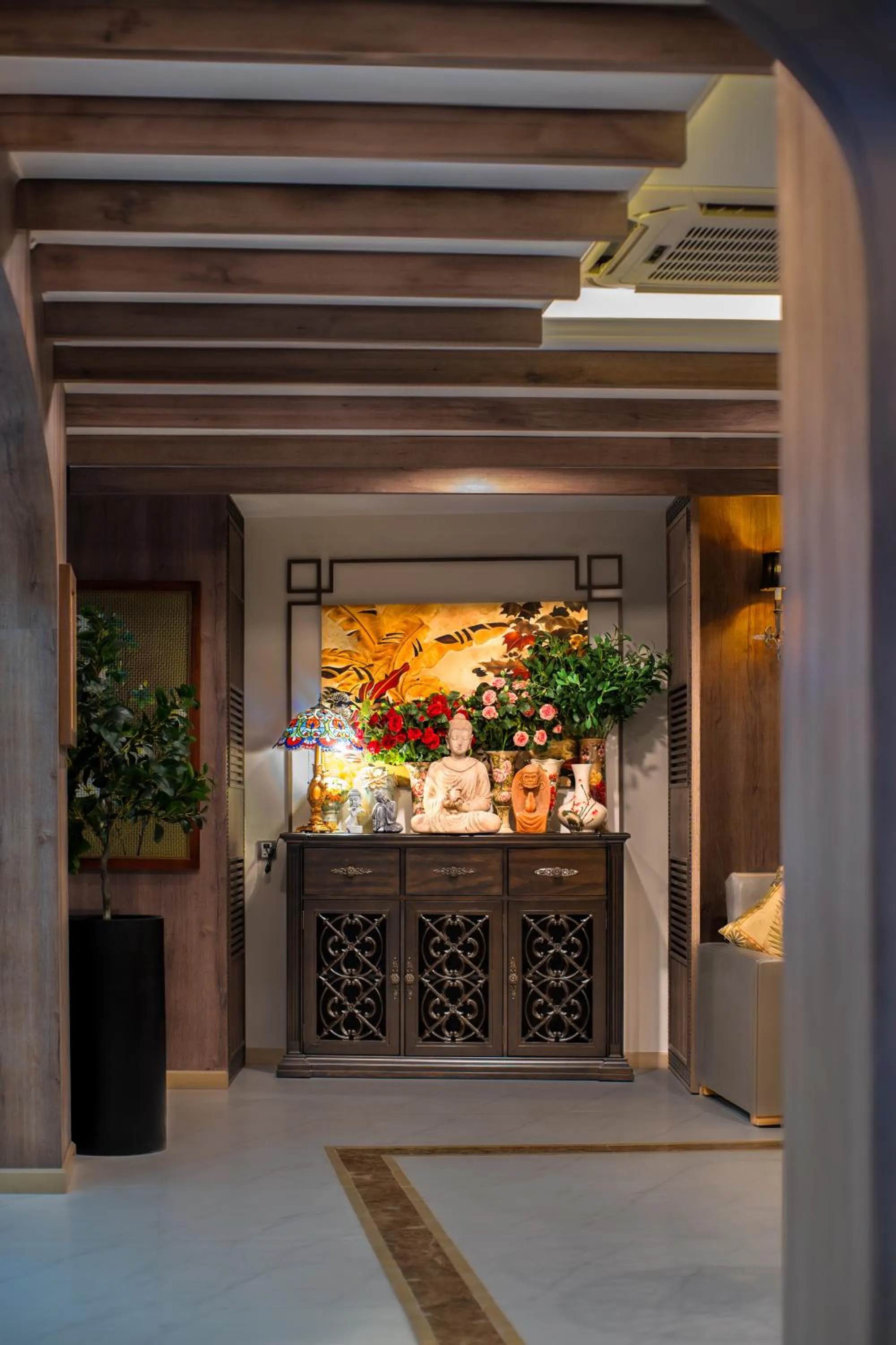 Decorative detail in Aaron Boutique Hotel