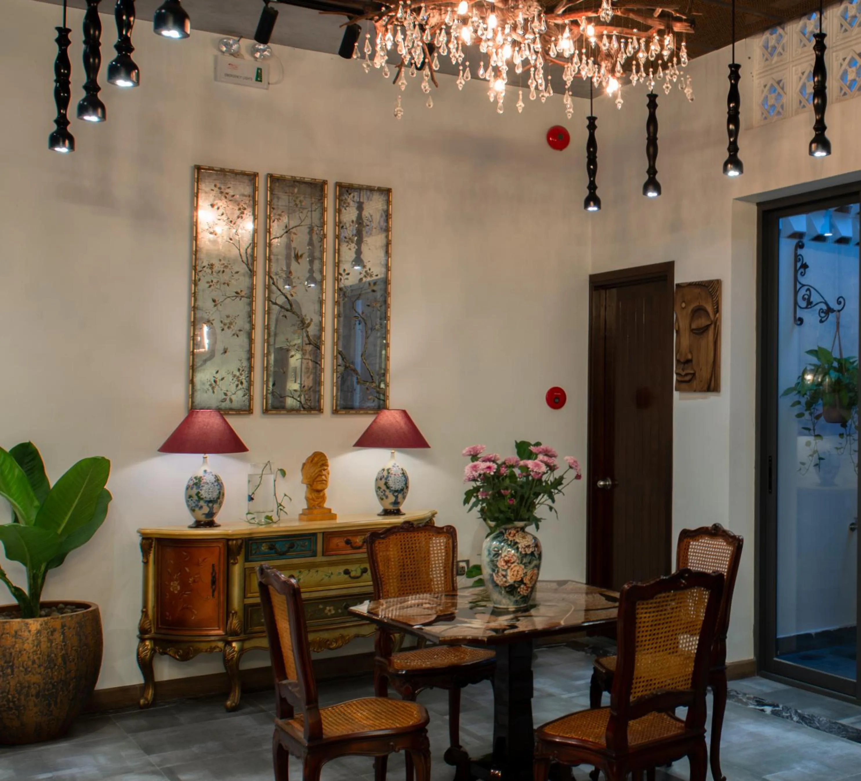 Lobby or reception in Aaron Boutique Hotel