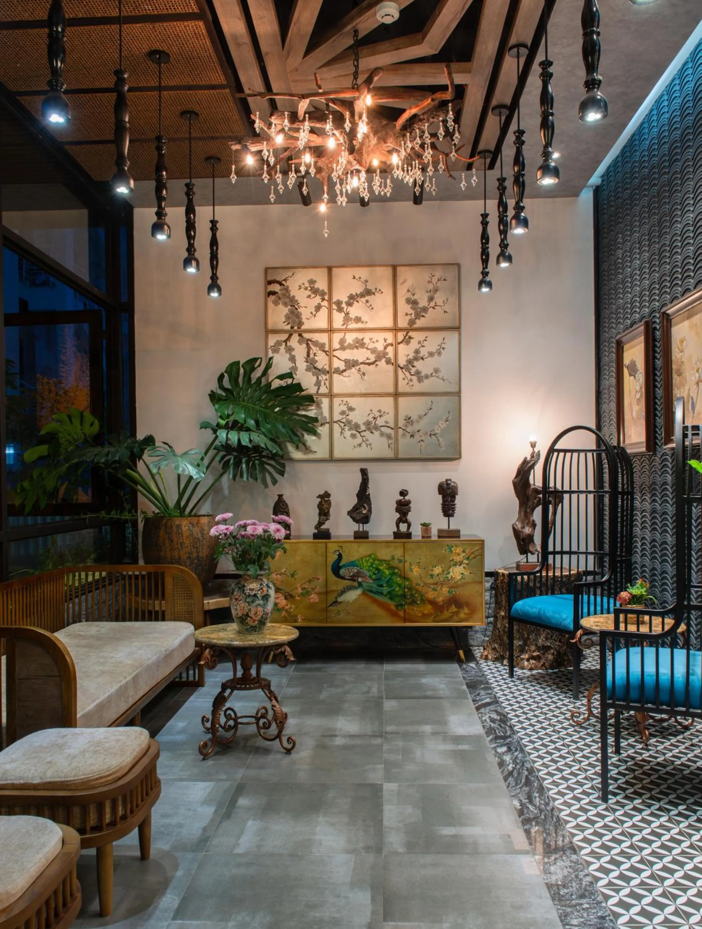 Lobby or reception in Aaron Boutique Hotel