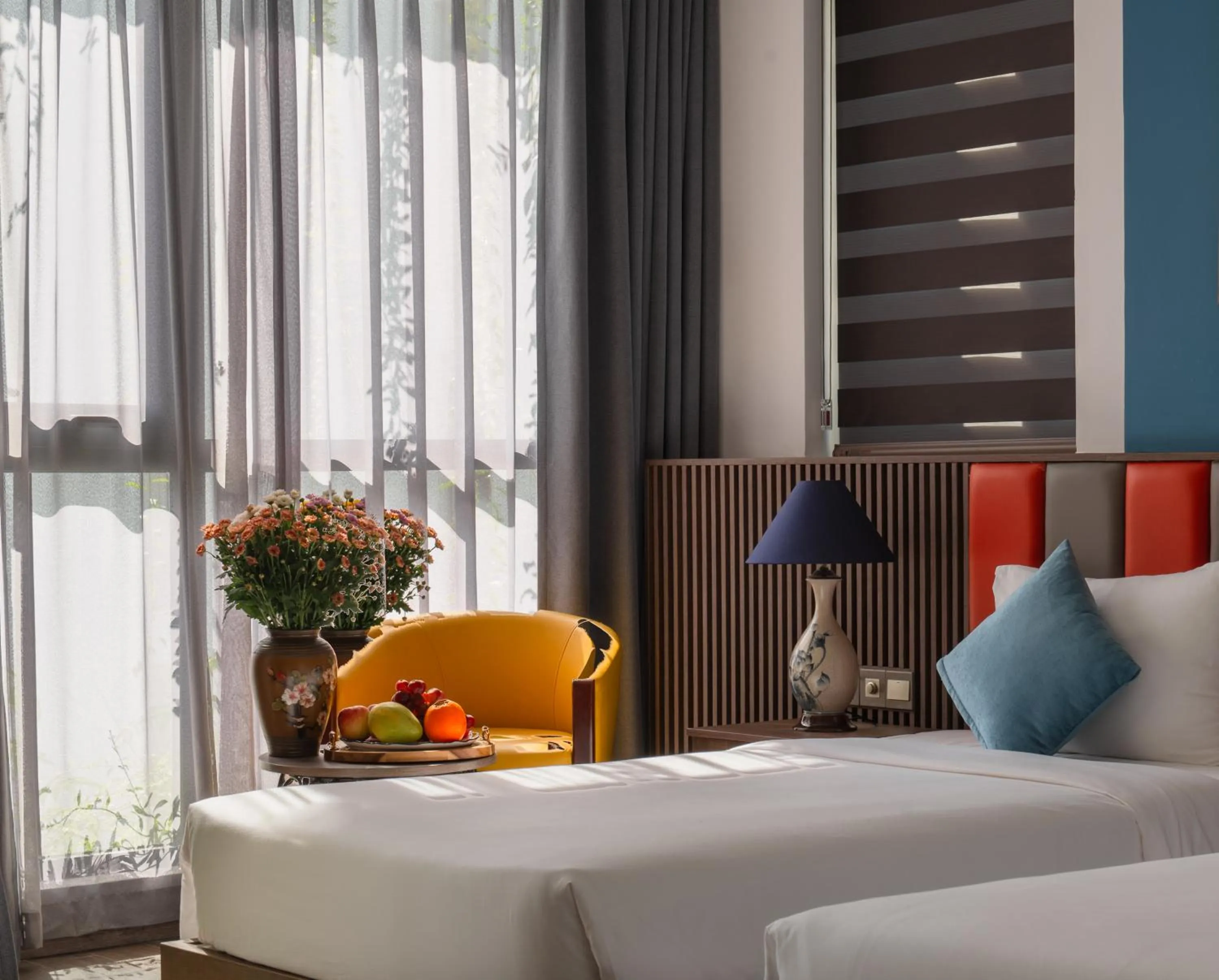 Bed in Aaron Boutique Hotel