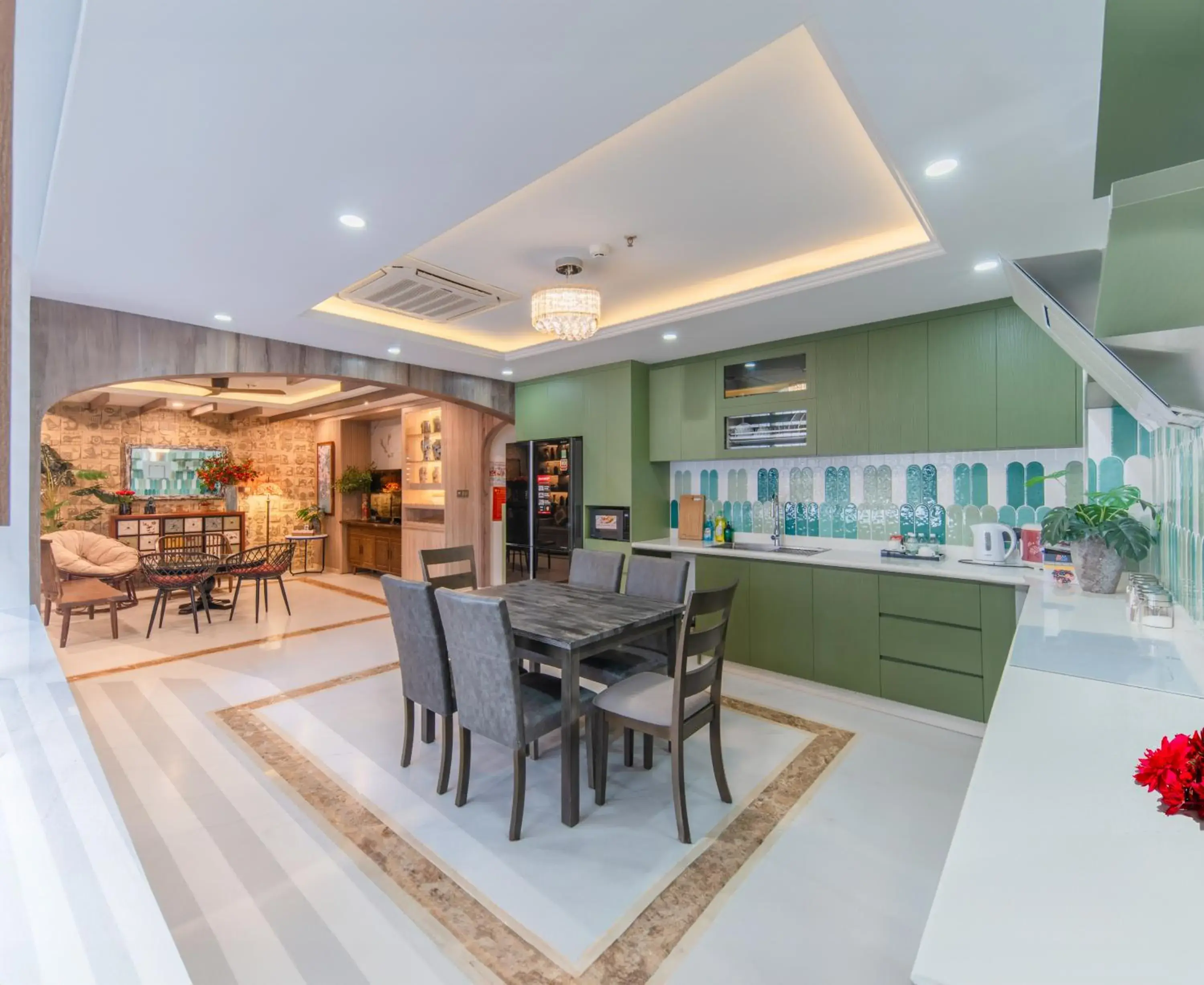 Three-Bedroom Apartment in Aaron Boutique Hotel Three-Bedroom Apartment in Aaron Boutique Hotel