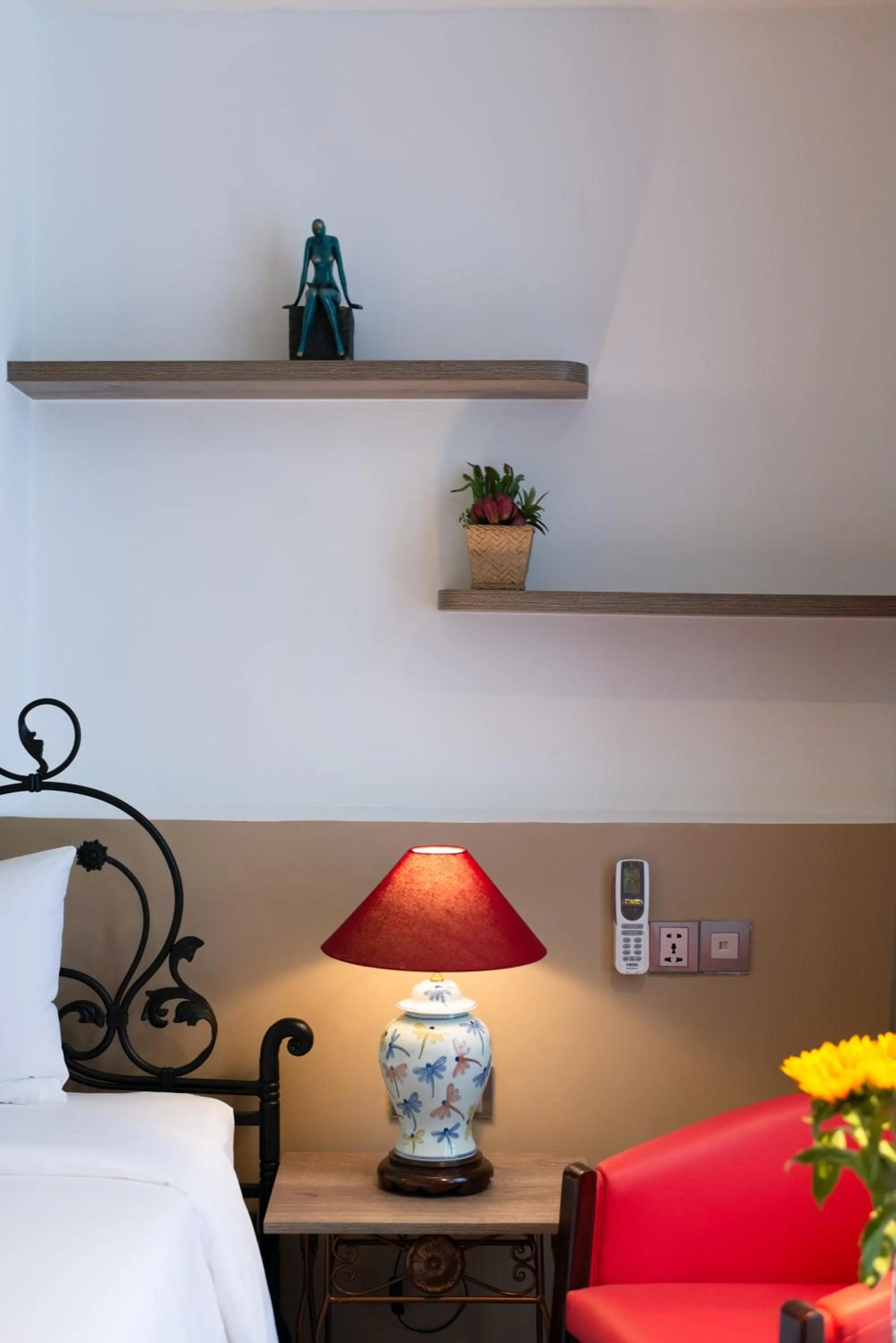 Bed in Aaron Boutique Hotel