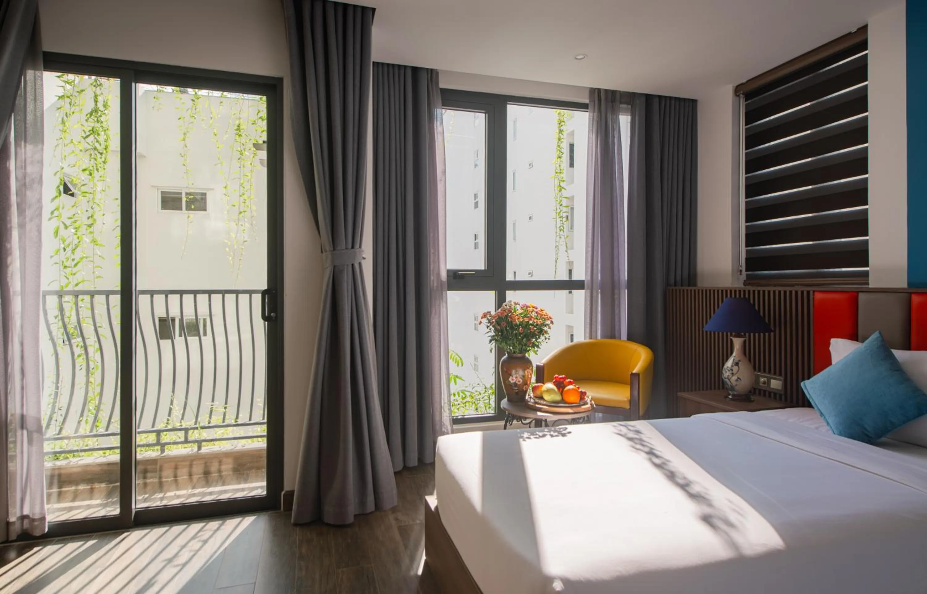 Bed in Aaron Boutique Hotel