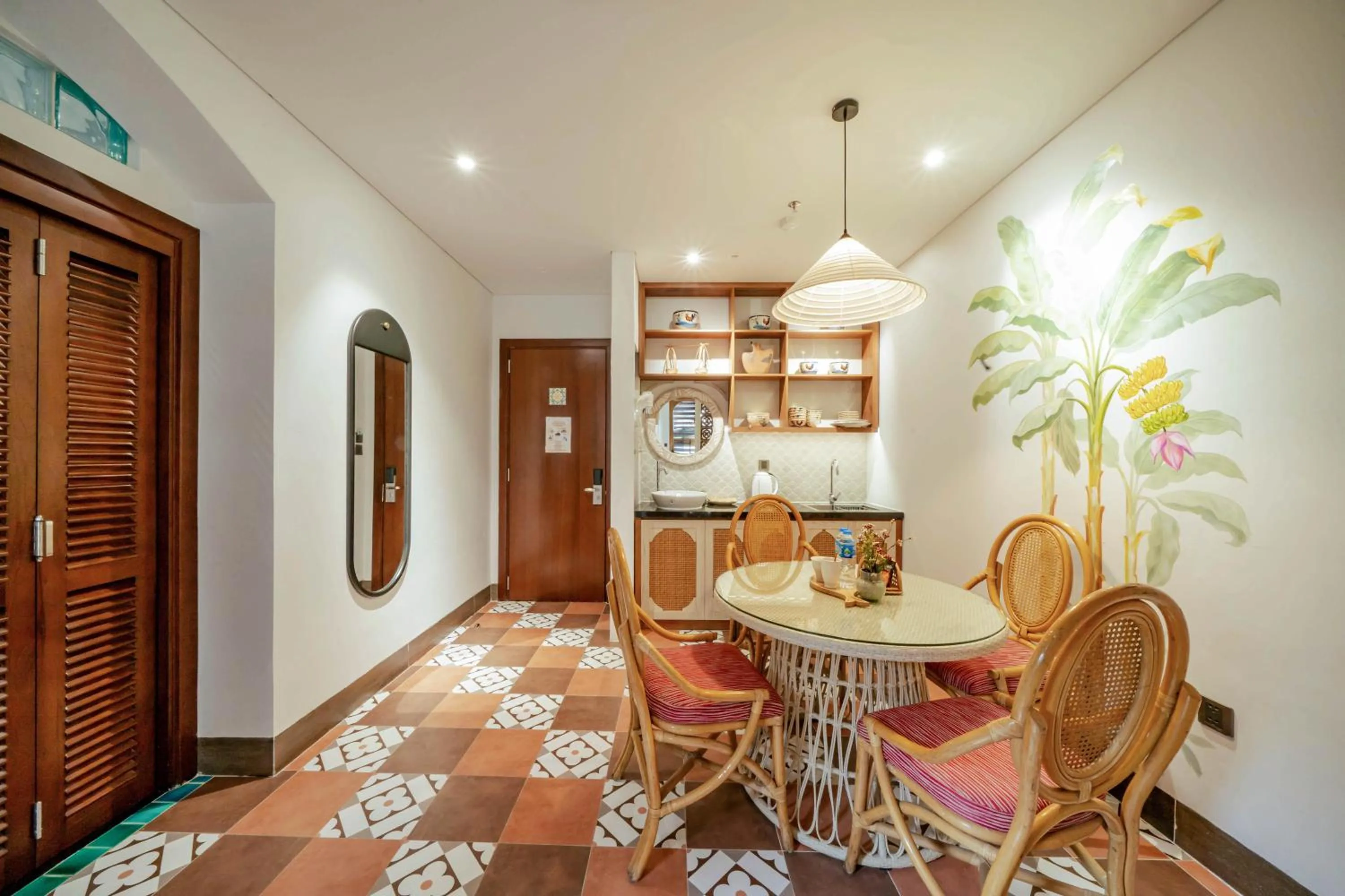 Dining area in Seahorse Signature Danang Hotel by Haviland