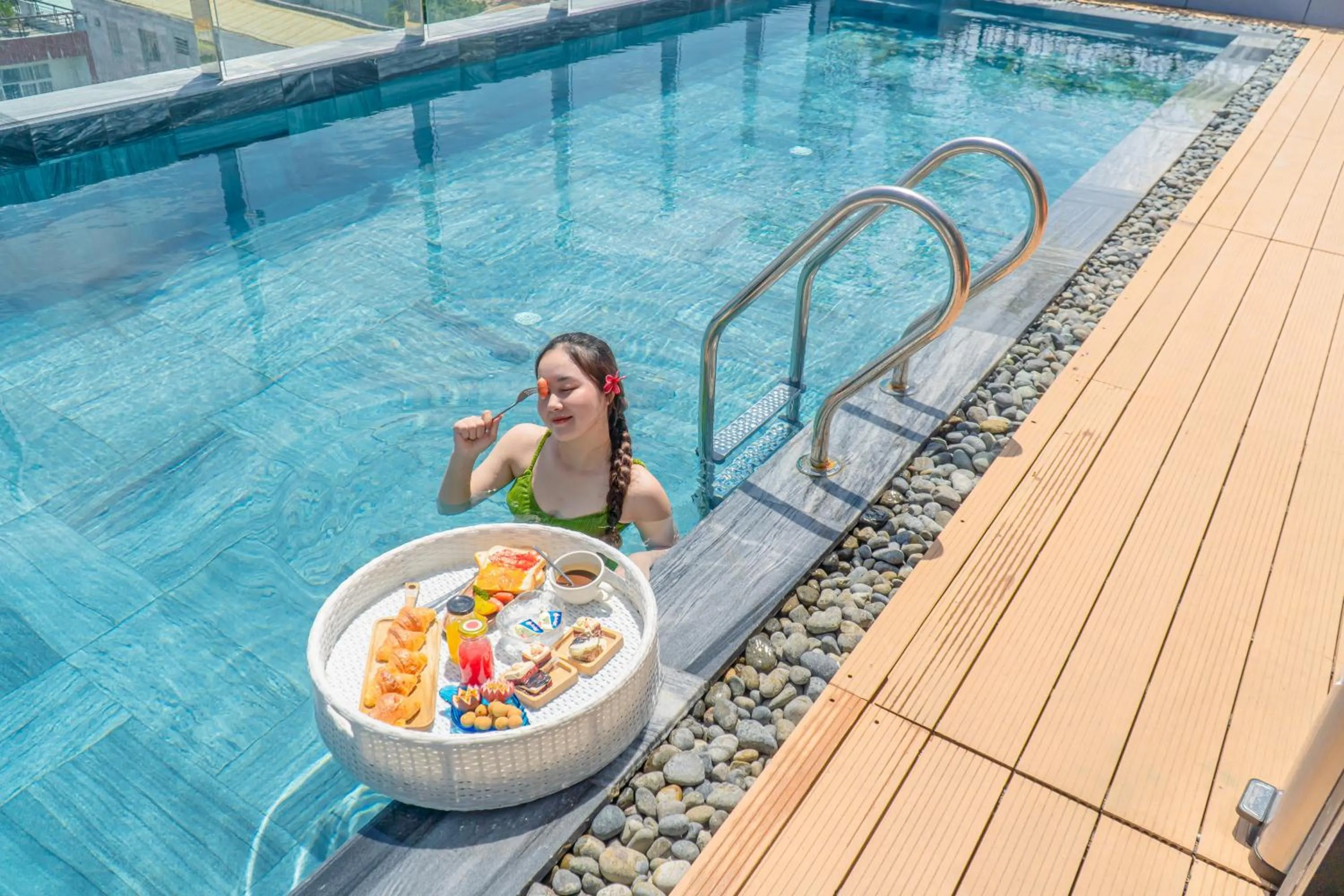 Swimming pool in Seahorse Signature Danang Hotel by Haviland