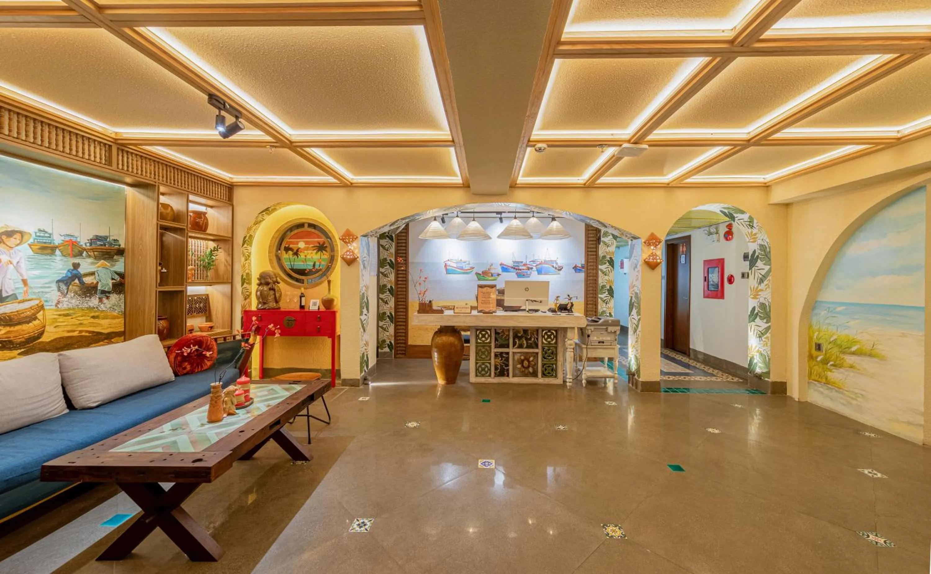 Lobby or reception in Seahorse Signature Danang Hotel by Haviland