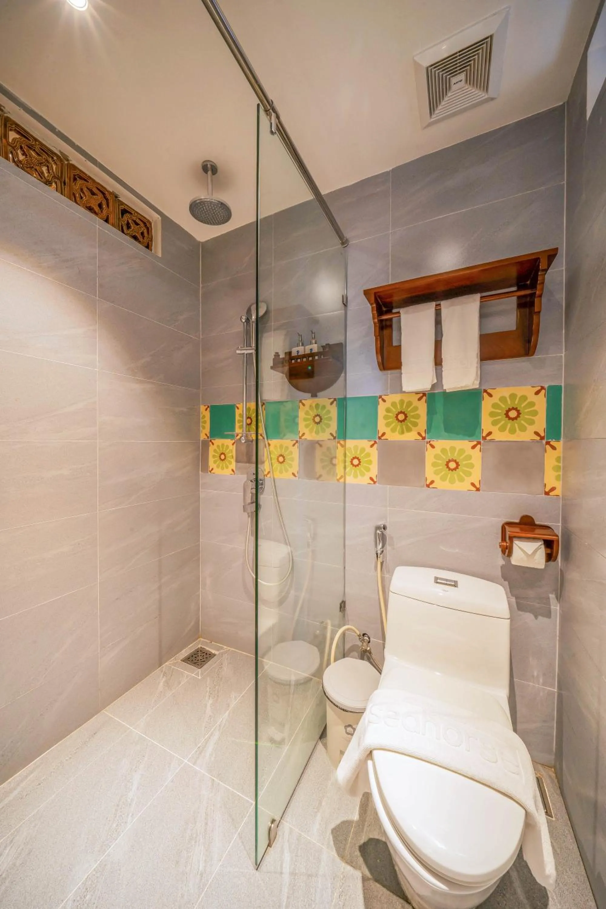 Shower in Seahorse Signature Danang Hotel by Haviland