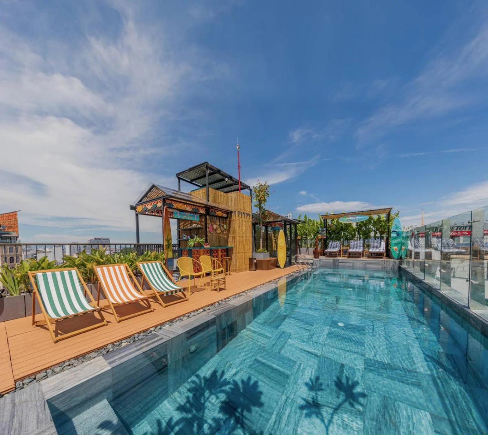 Swimming pool in Seahorse Signature Danang Hotel by Haviland