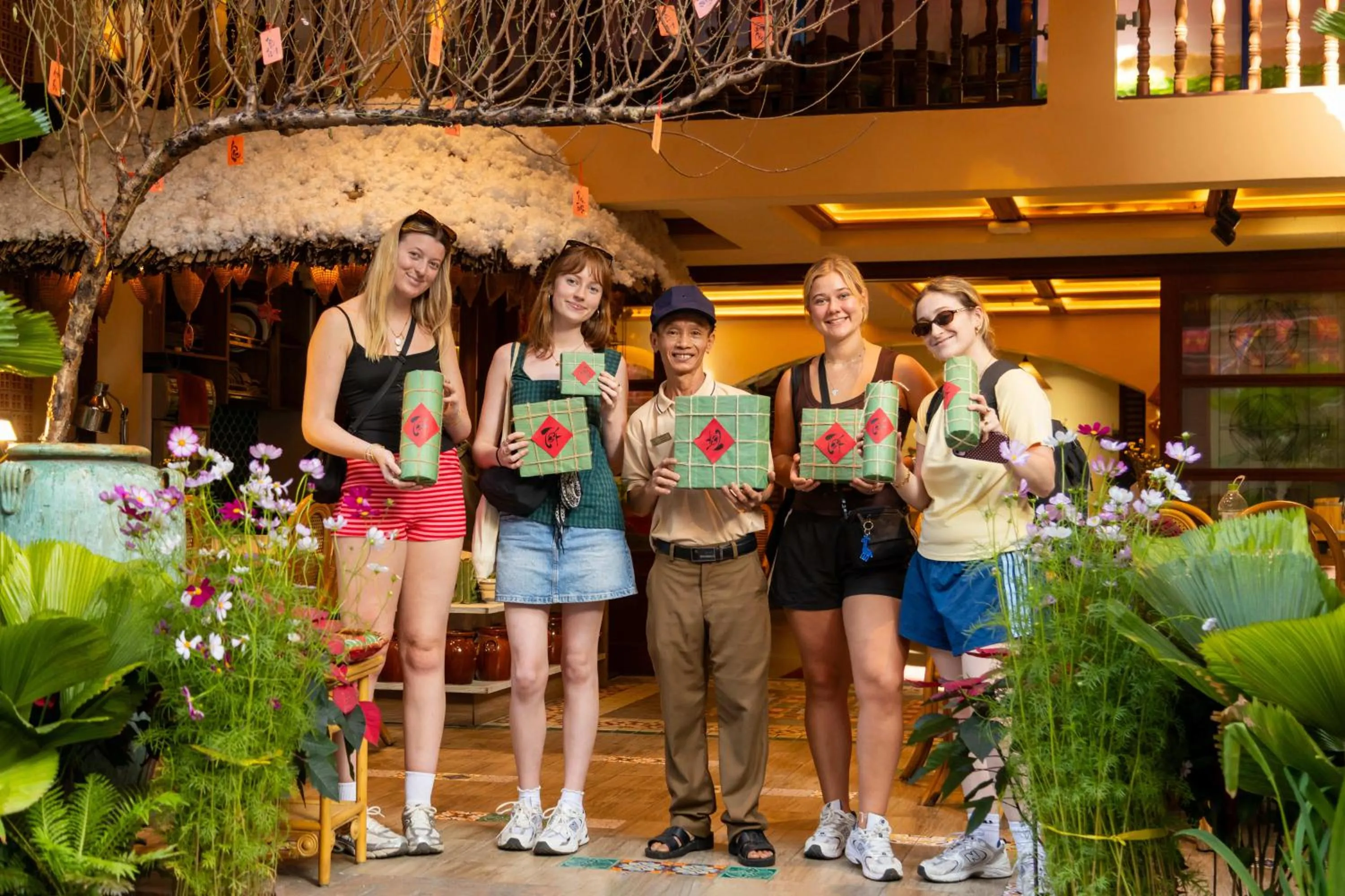 group of guests in Seahorse Signature Danang Hotel by Haviland