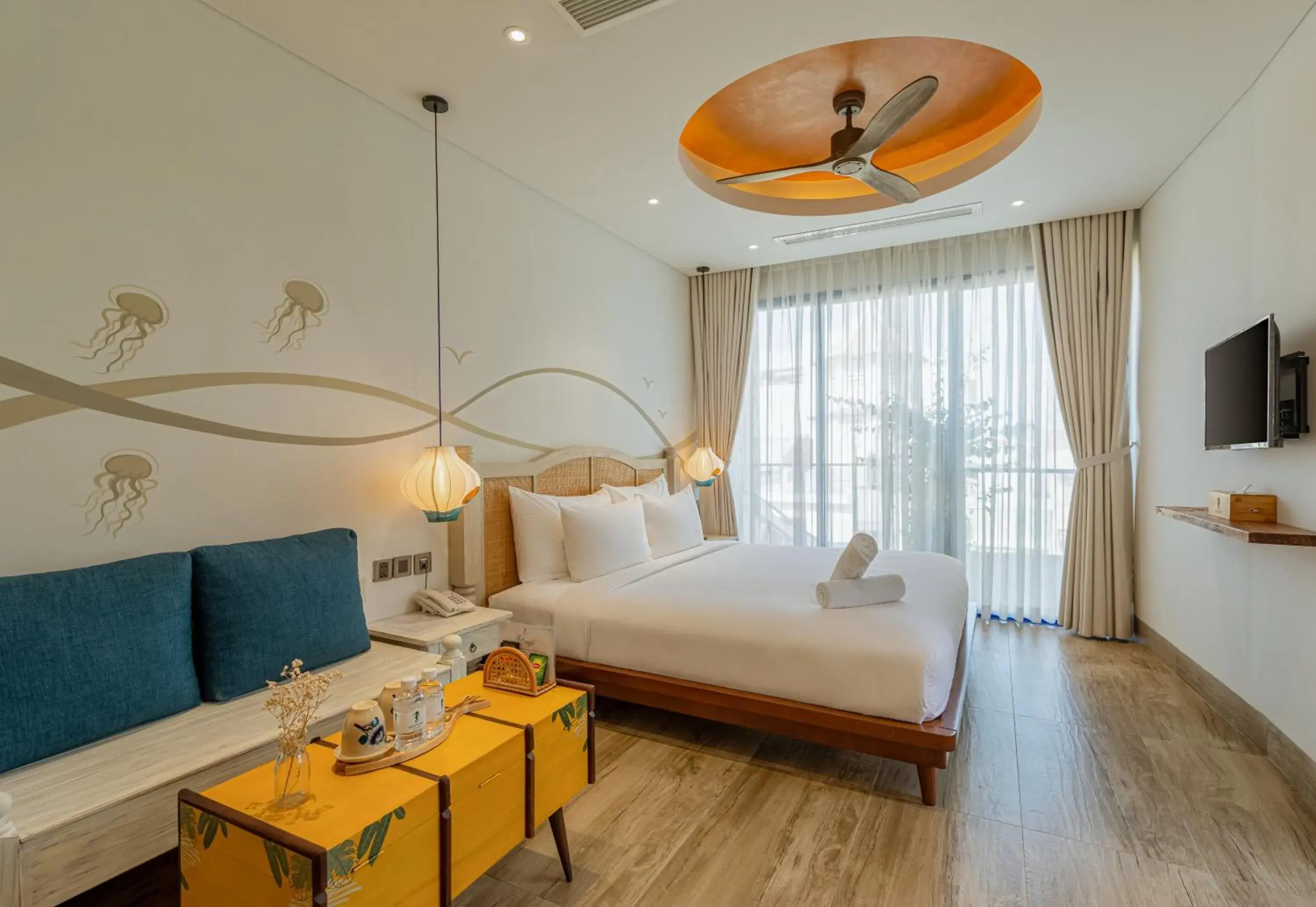 Studio with Balcony in Seahorse Signature Danang Hotel by Haviland Studio with Balcony in Seahorse Signature Danang Hotel by Haviland