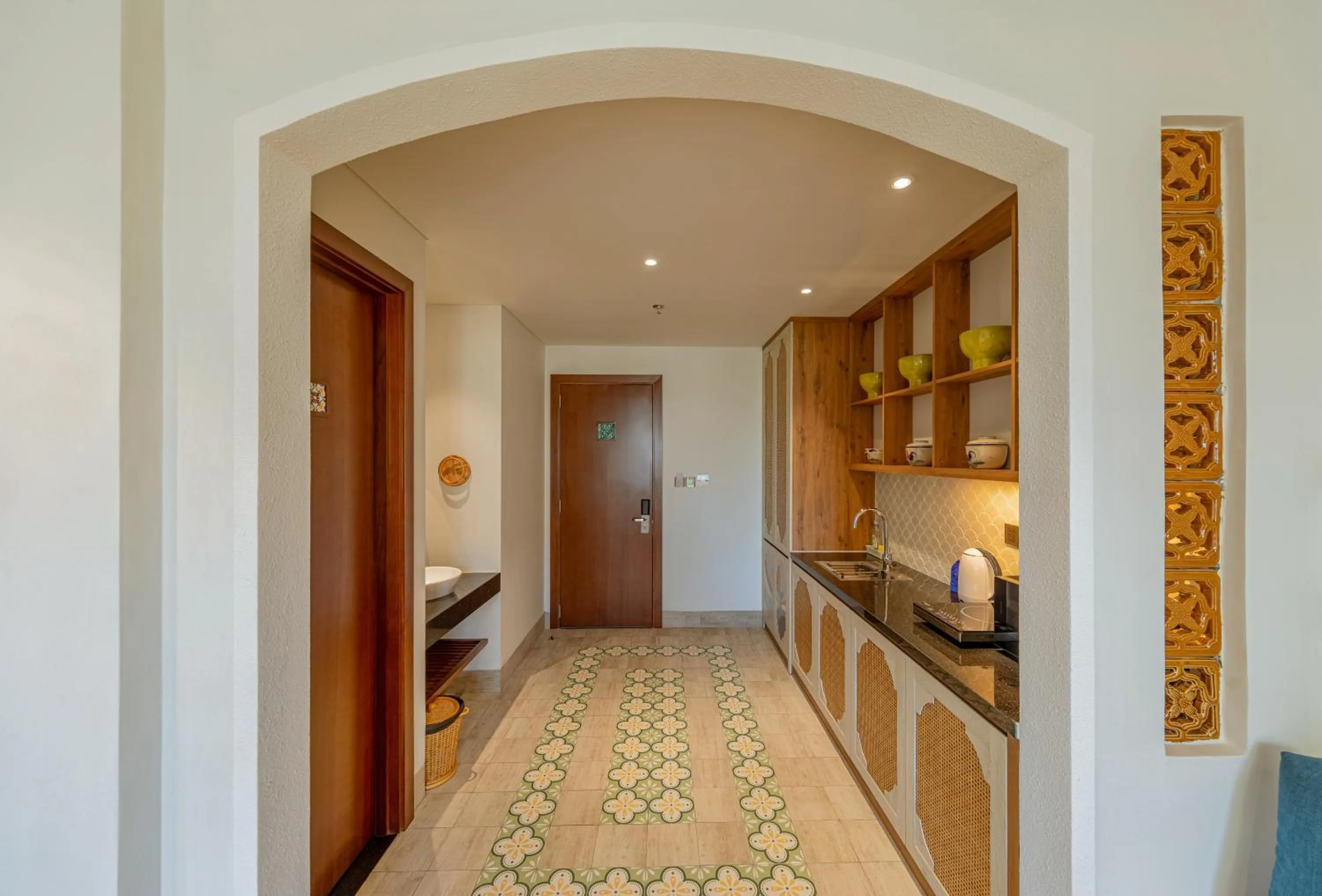 kitchen in Seahorse Signature Danang Hotel by Haviland