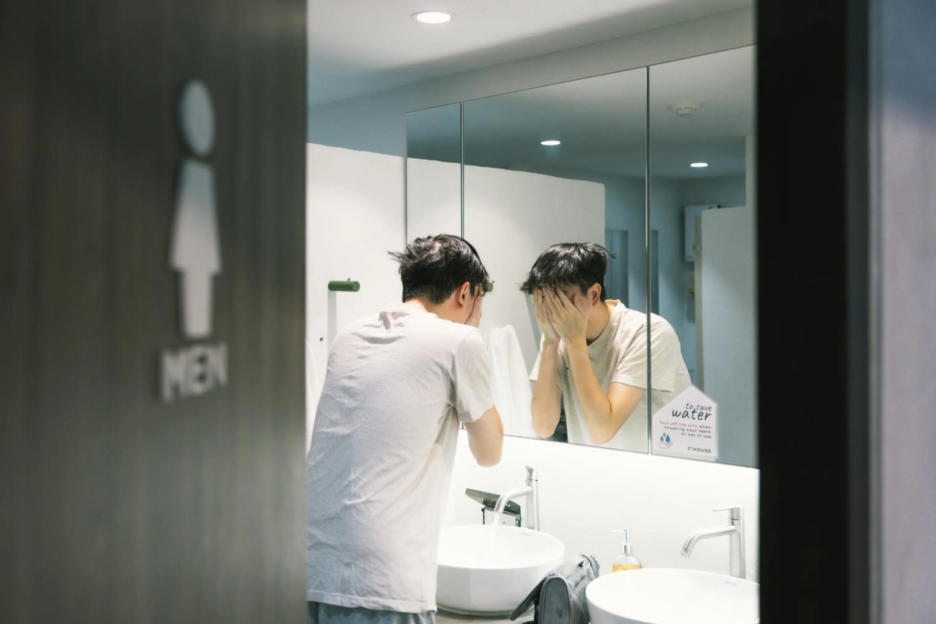 Bathroom in C'HOUSE Bangkok